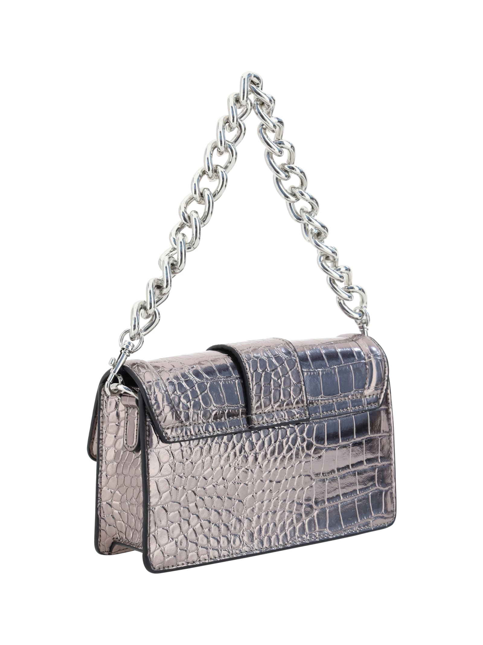 Versace Jeans Couture Shoulder Bag In Canna Di Fucile