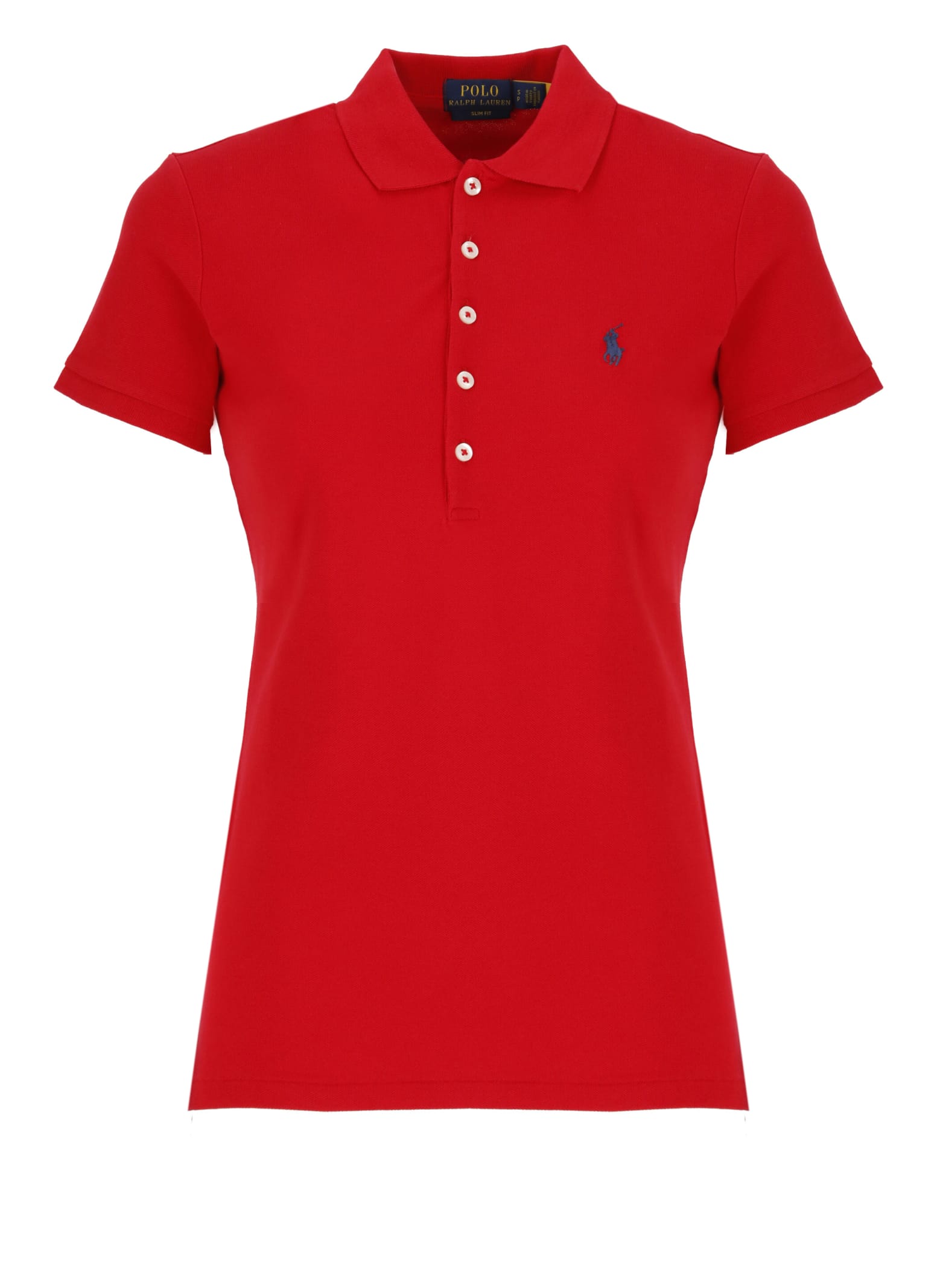 Shop Ralph Lauren Pony Polo Shirt In Red