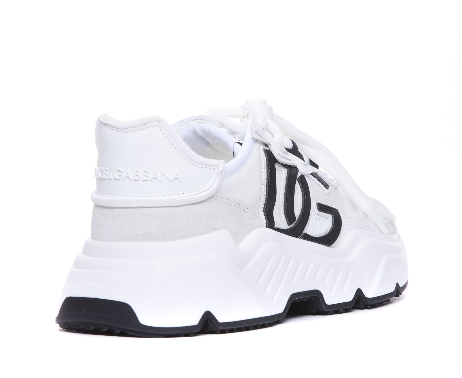 Shop Dolce & Gabbana Daymaster Sneakers In White