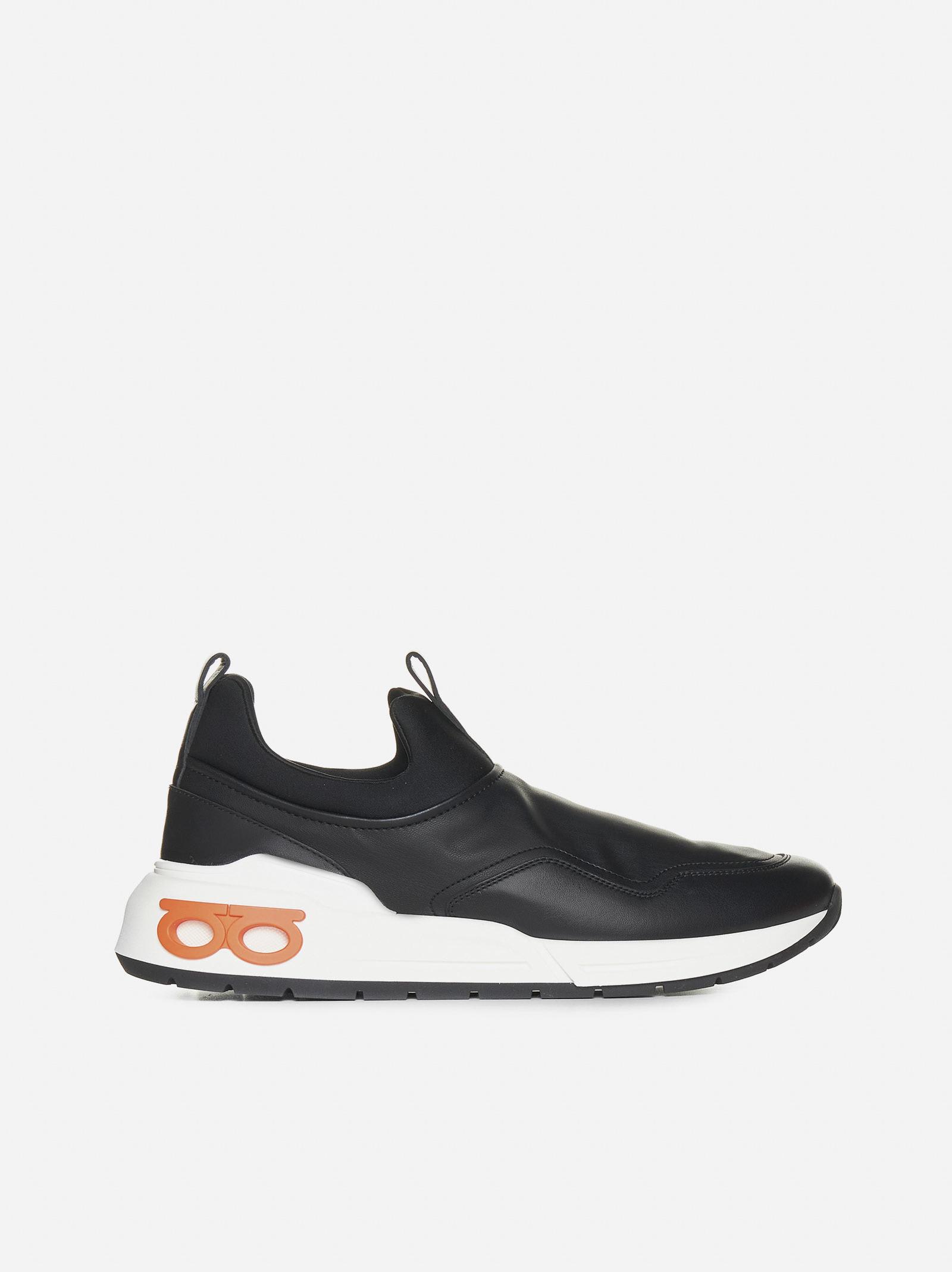 Cosma Leather Slip-on Sneakers