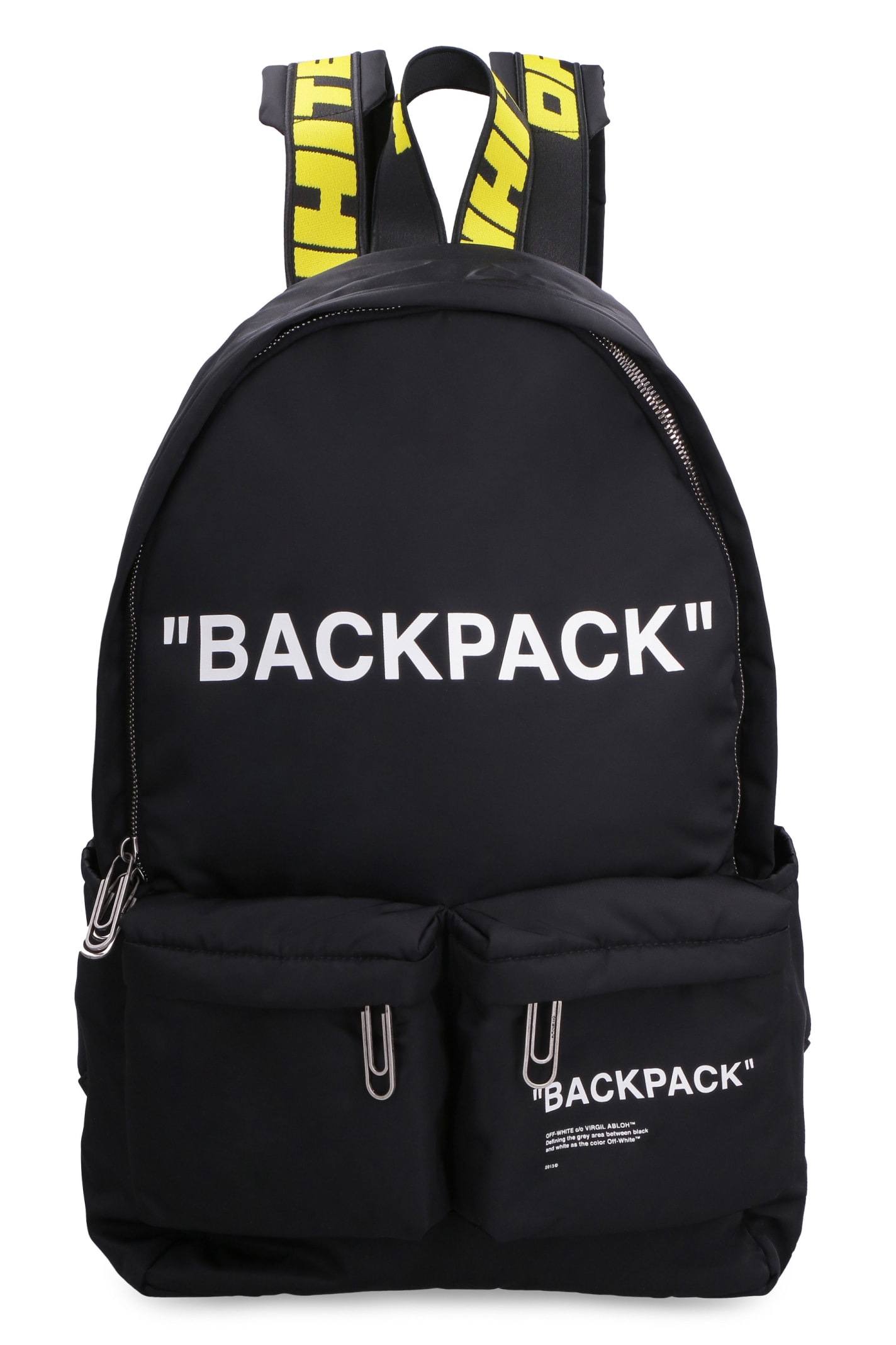 Off-White Nylon Backpack