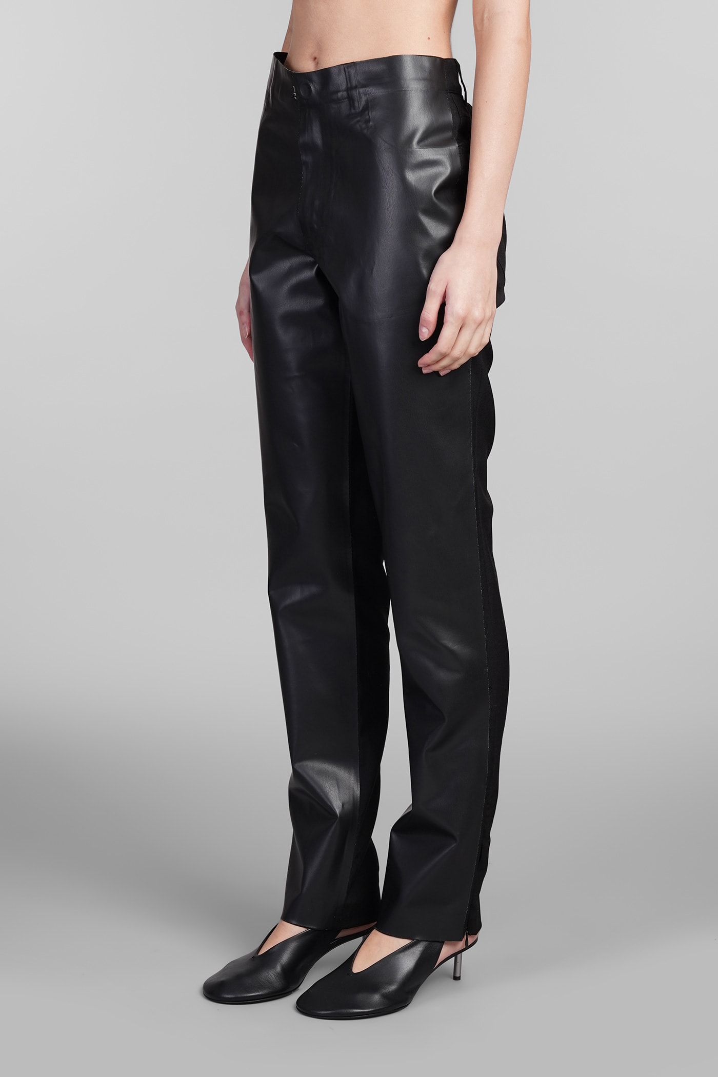 Shop Marni Pants In Black Wool