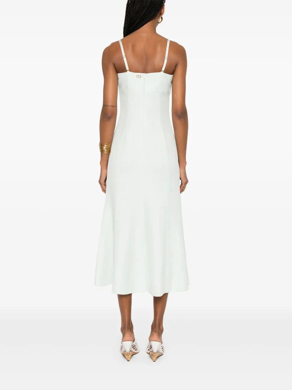 Shop Twinset Strappy Midi Dress