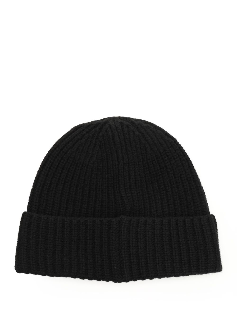 Stone Island Light Rws Geelong Wool Hats Black In Black