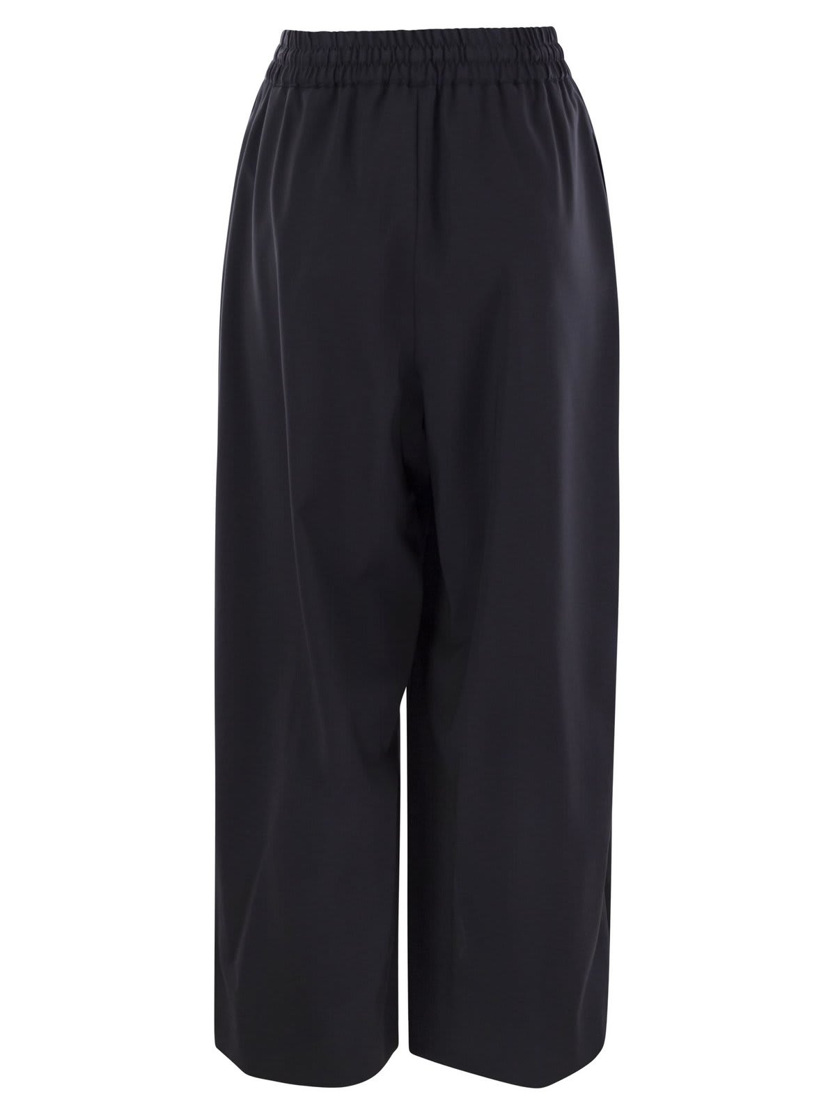 Shop Weekend Max Mara Max Mara Weekend Elmo Loose Fitting Pants In Navy