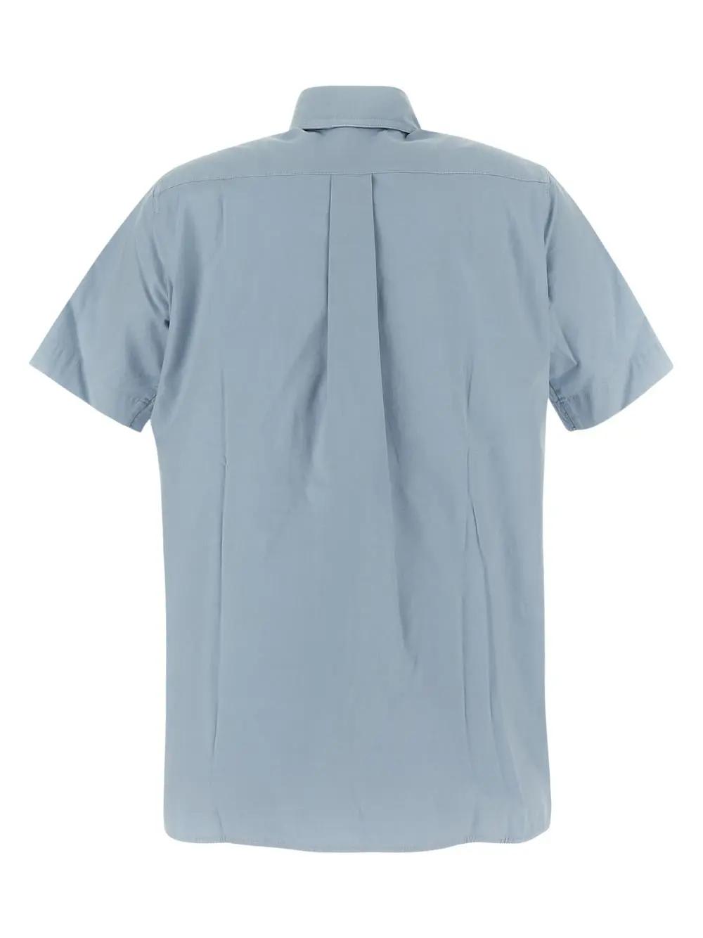 Shop Max Mara Classic Shirt In Clear Blue