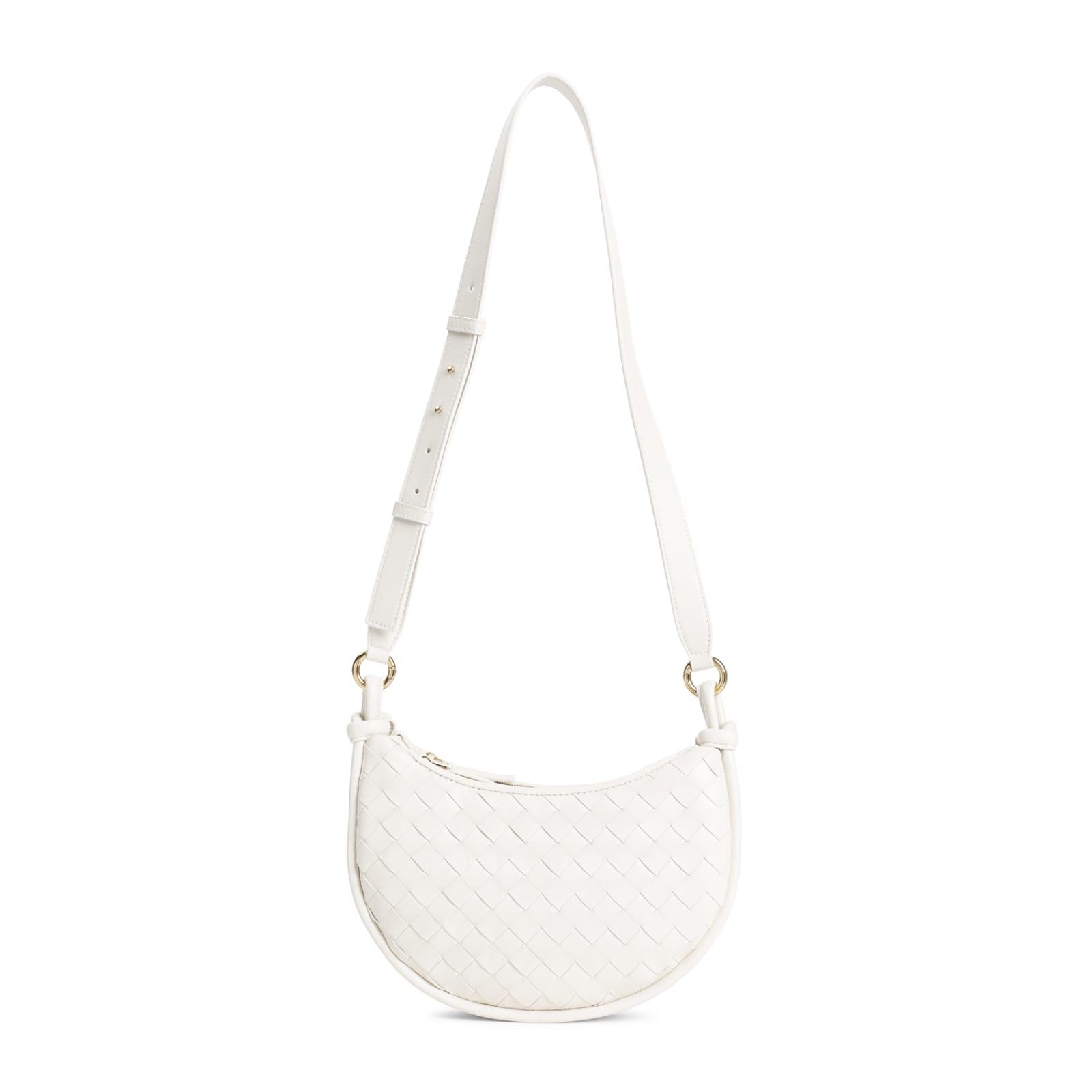 Shop Bottega Veneta Gemelli Multipocket Bag In Sea Salt