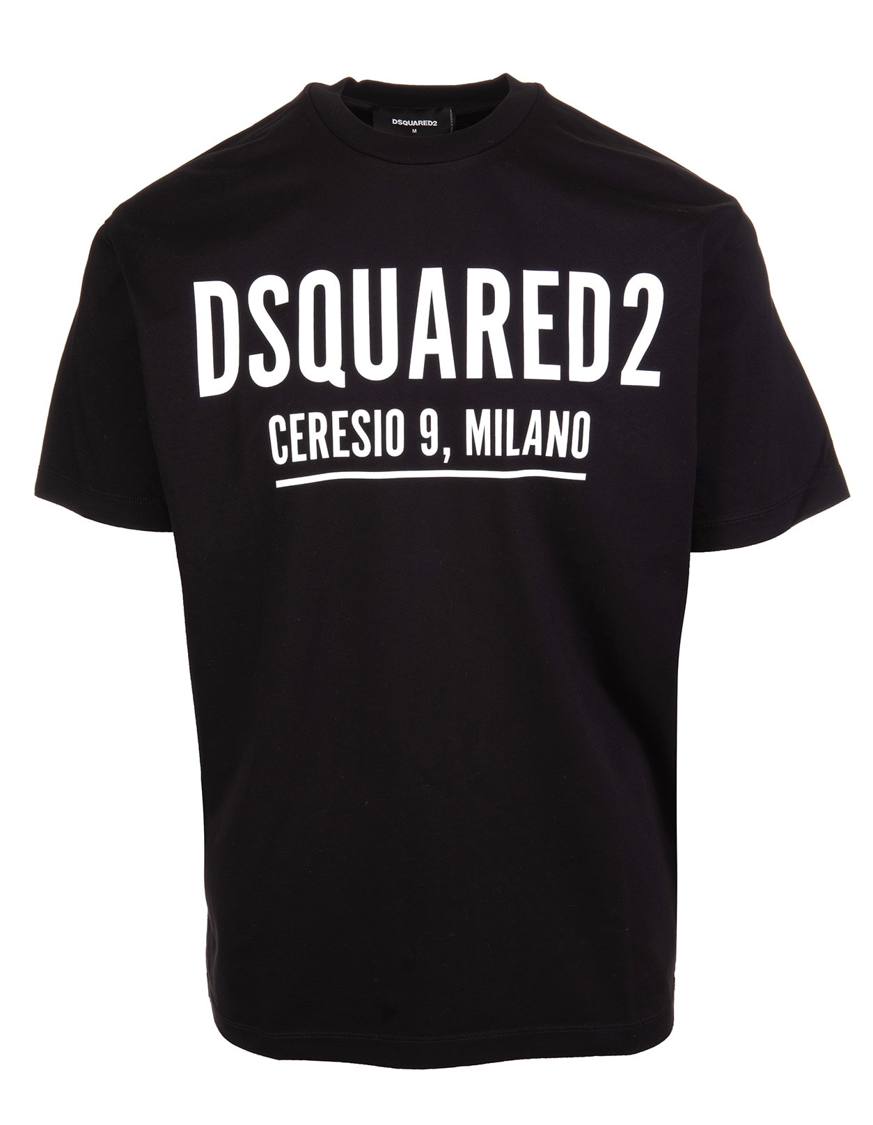 Dsquared2 Man Black Ceresio9 Renny T-shirt