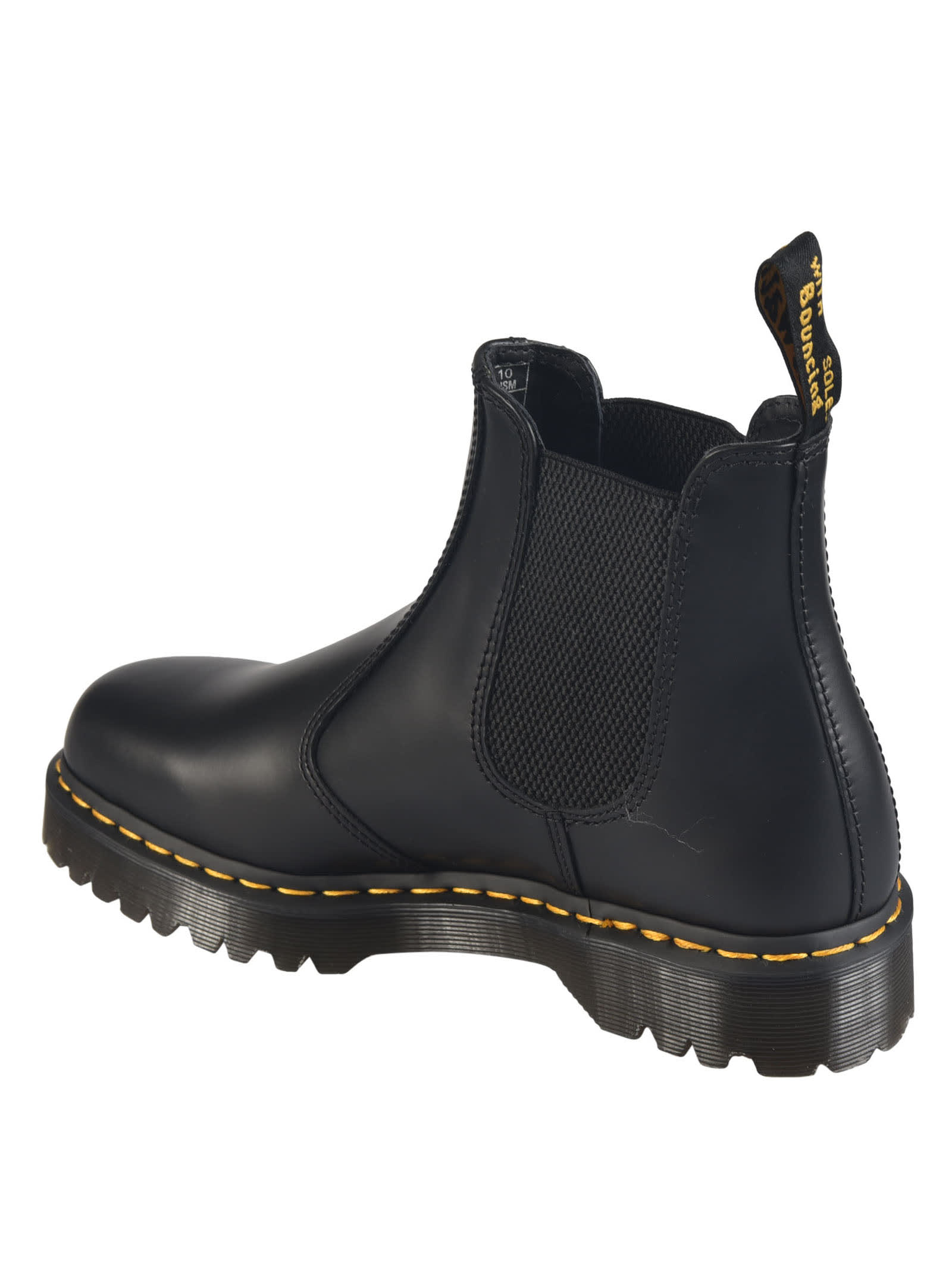 Shop Dr. Martens' Elastic Sided Ankle Boots In Black