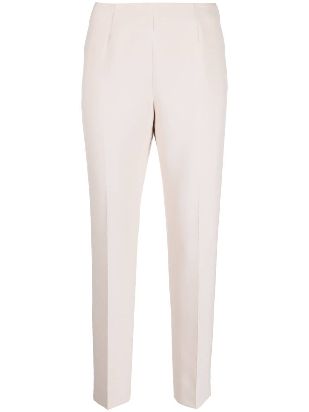 Peserico Double Trousers In Marble Dust