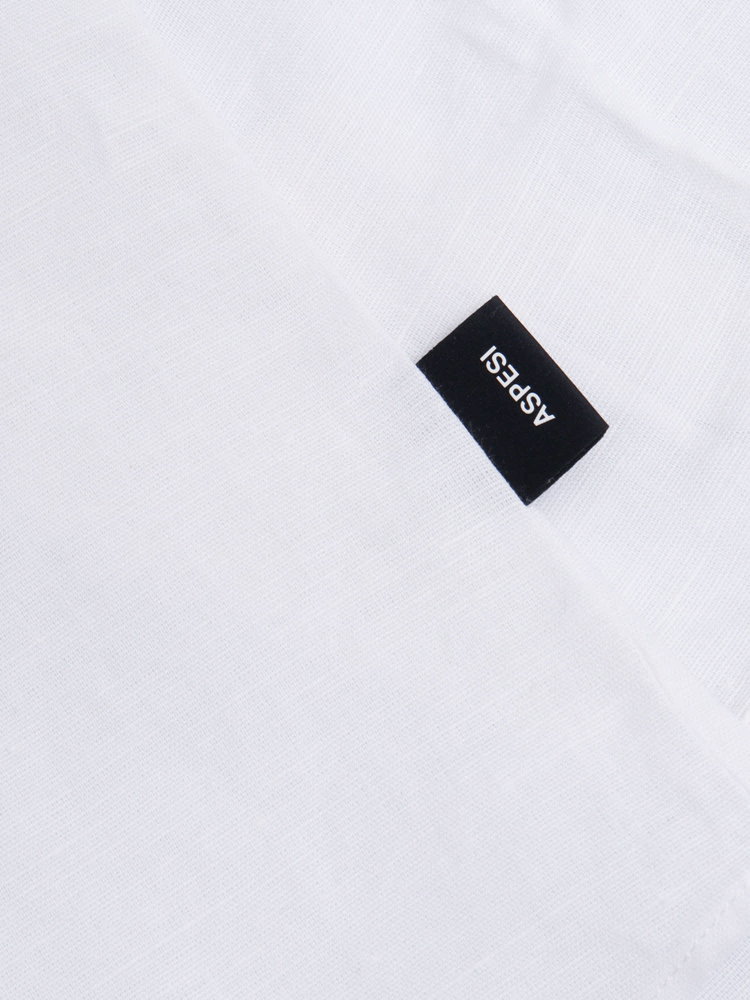 Aspesi Long Sleeve Shirt In White