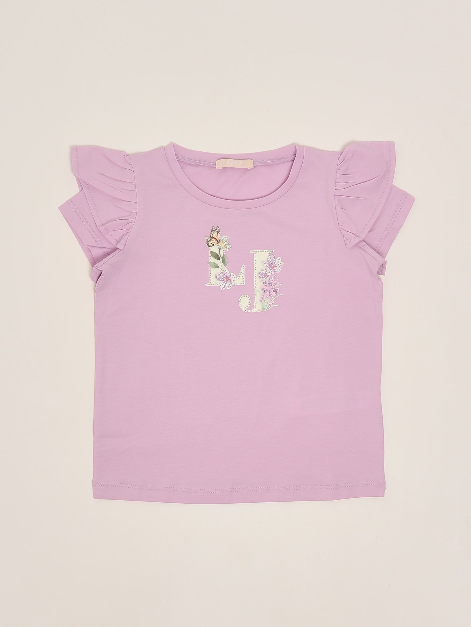 Liu •jo Babies' T-shirt T-shirt In Purple
