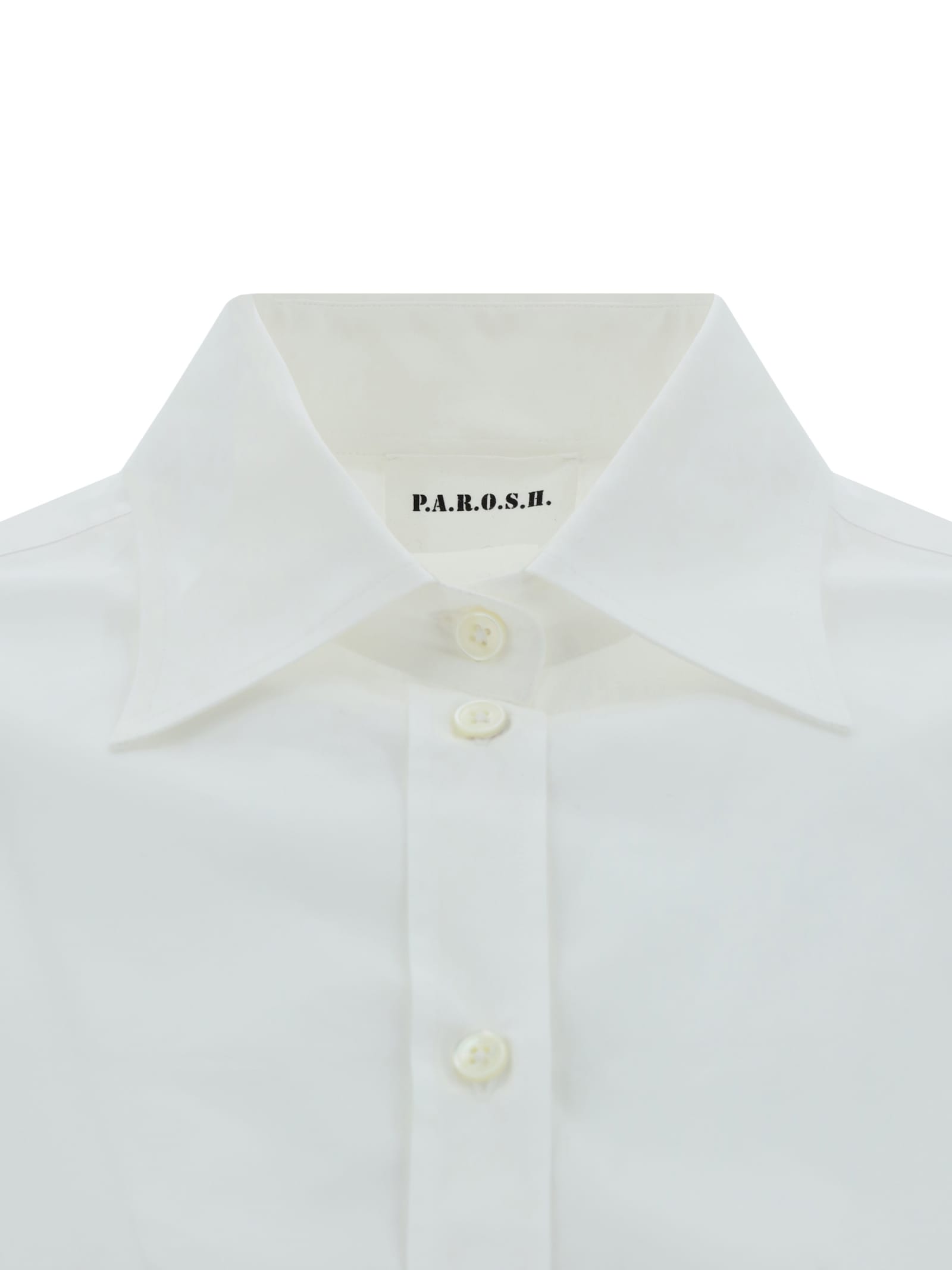 Shop P.a.r.o.s.h Shirt In Bianco
