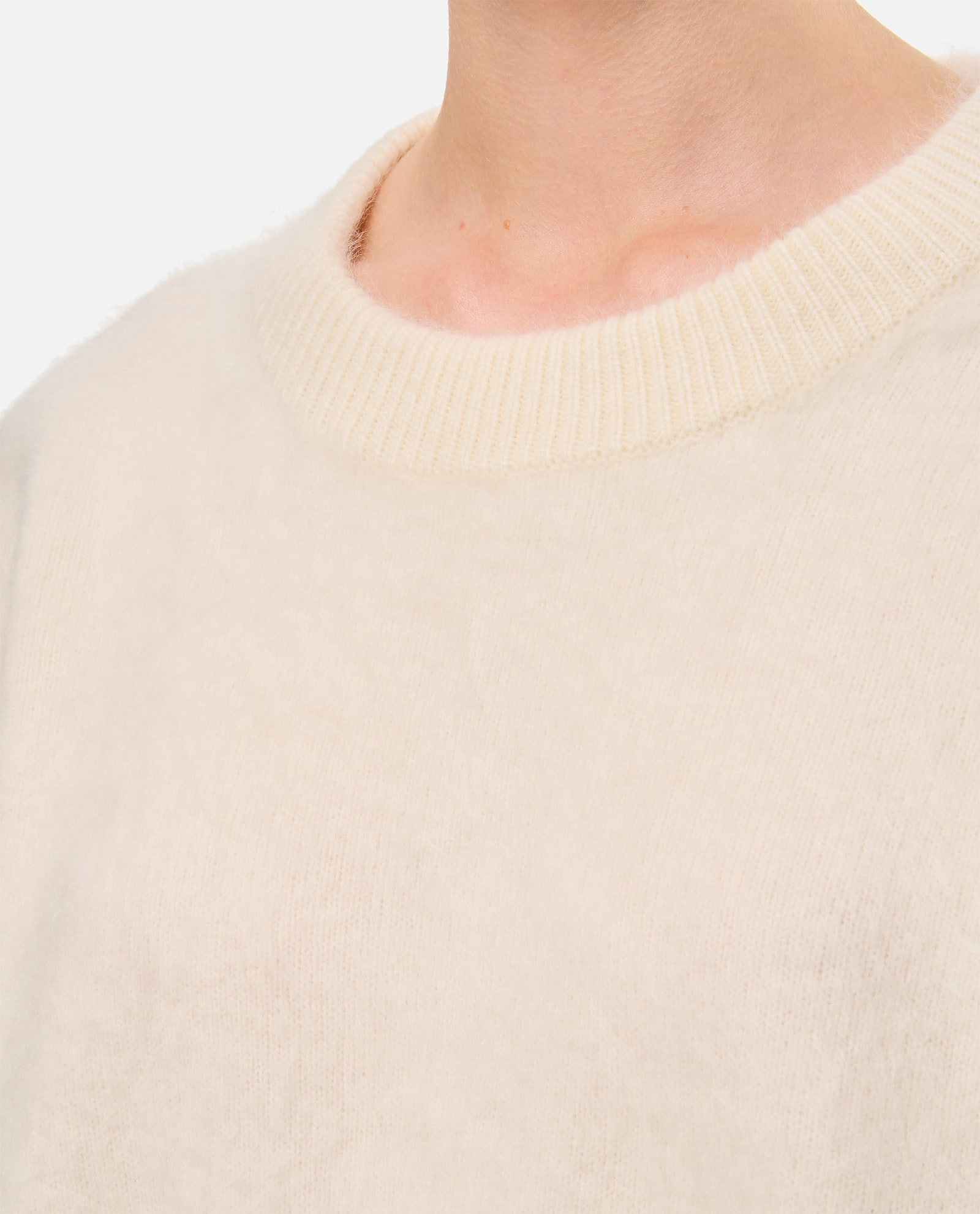 Shop Lisa Yang Natalia Cashmere Sweater In Beige