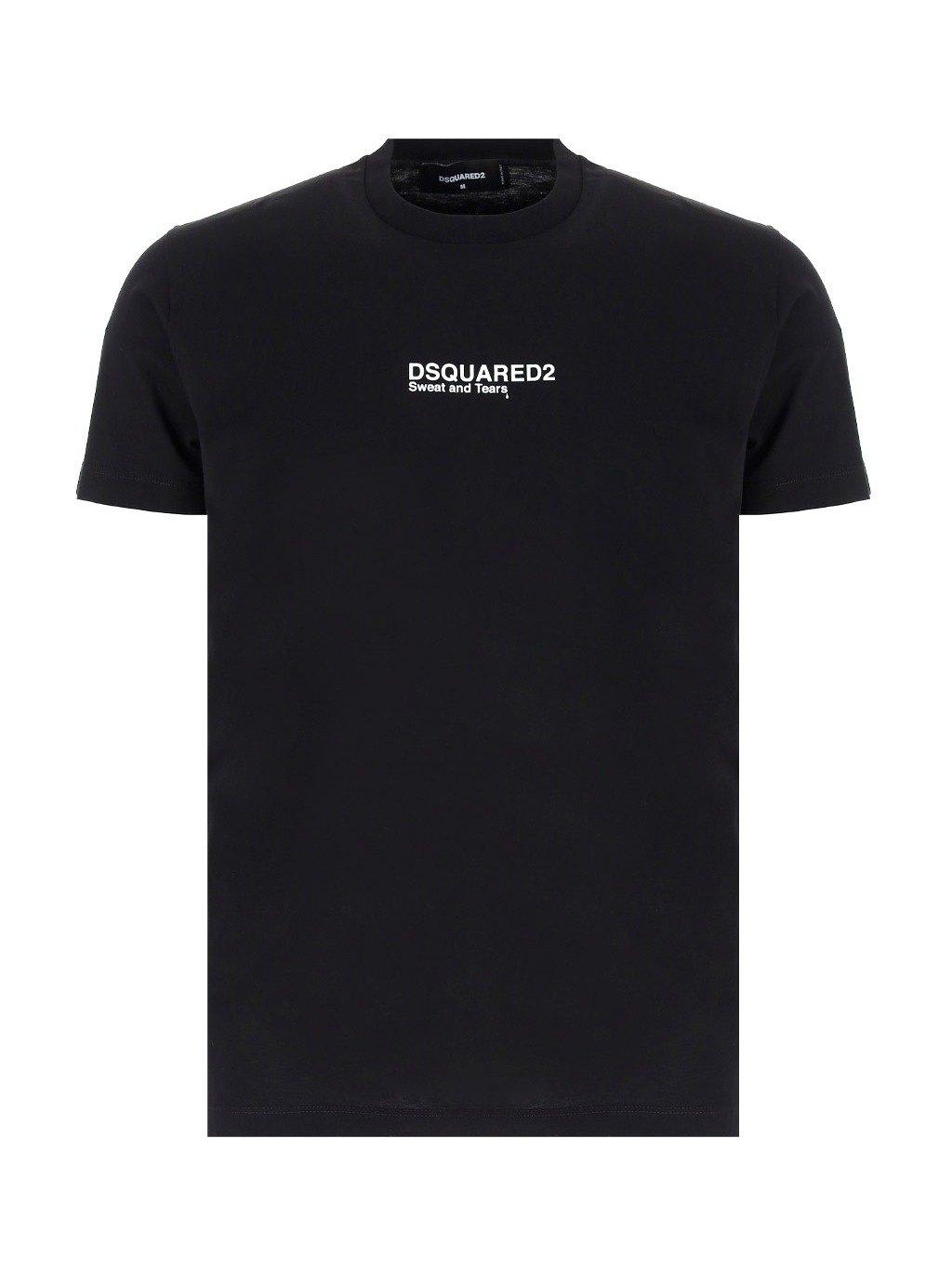 DSQUARED2 LOGO PRINTED SHORT-SLEEVED T-SHIRT