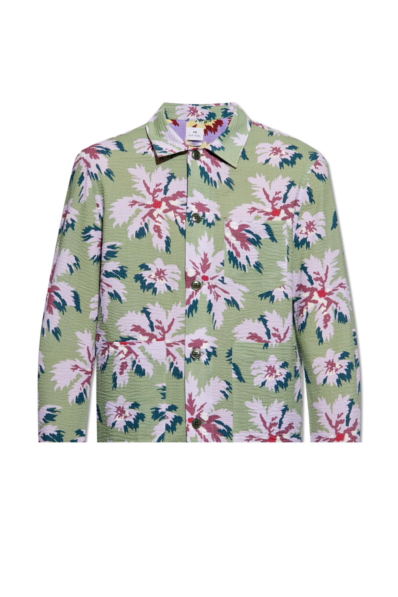 Paul Smith Ps  Floral Shirt In Multi