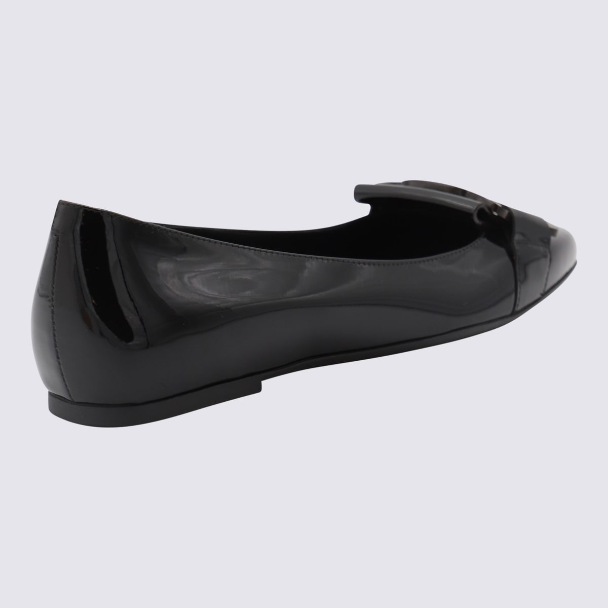 Tod's Leather Flats In B999