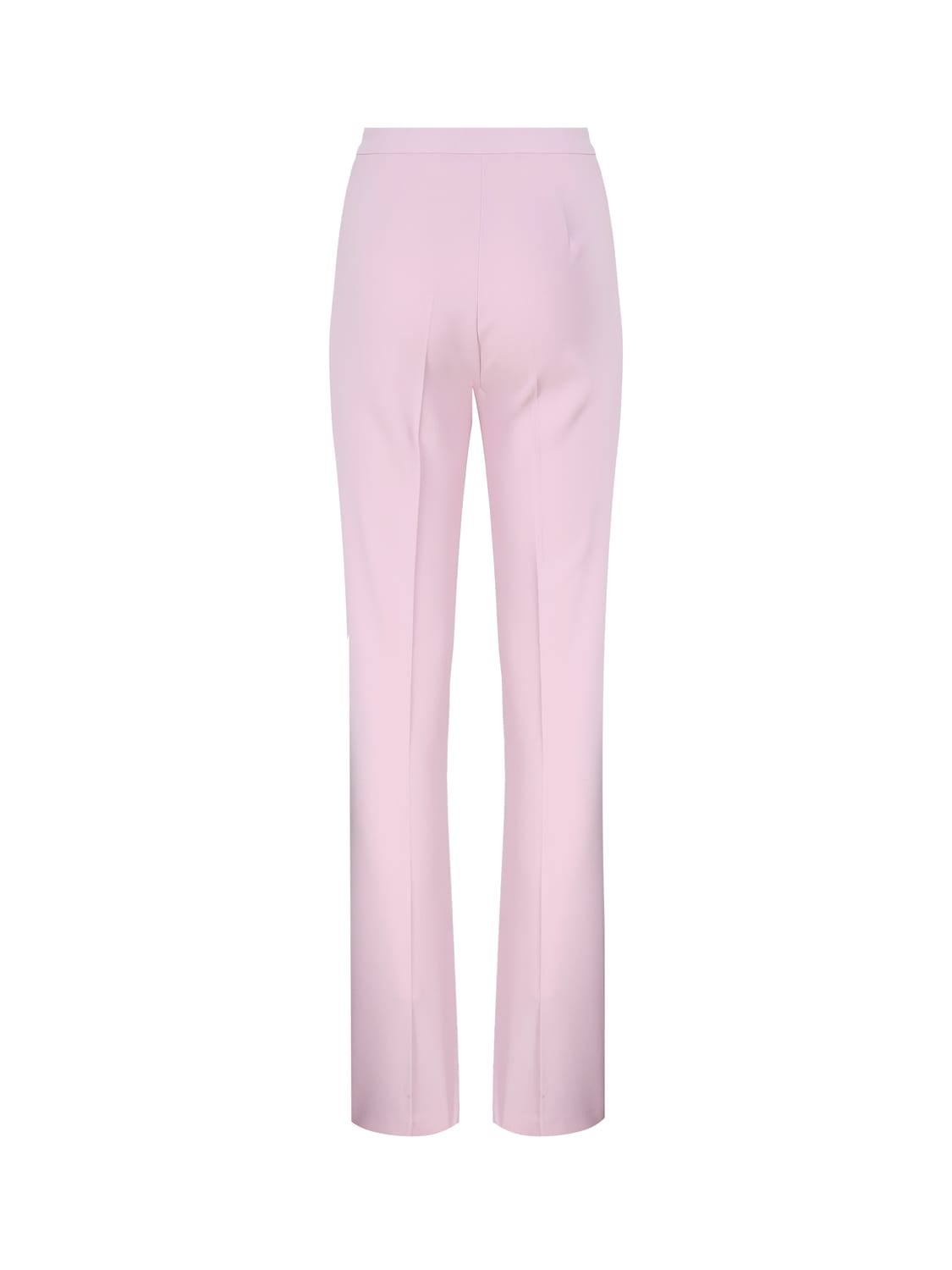 Shop Pinko Stretch Flare Pants In Pink
