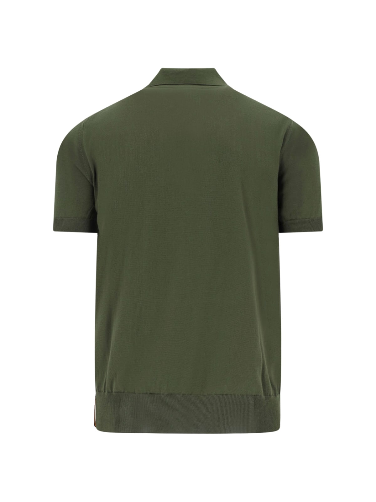 K-way K Way Pleyne Green Cotton Polo Shirt In Green