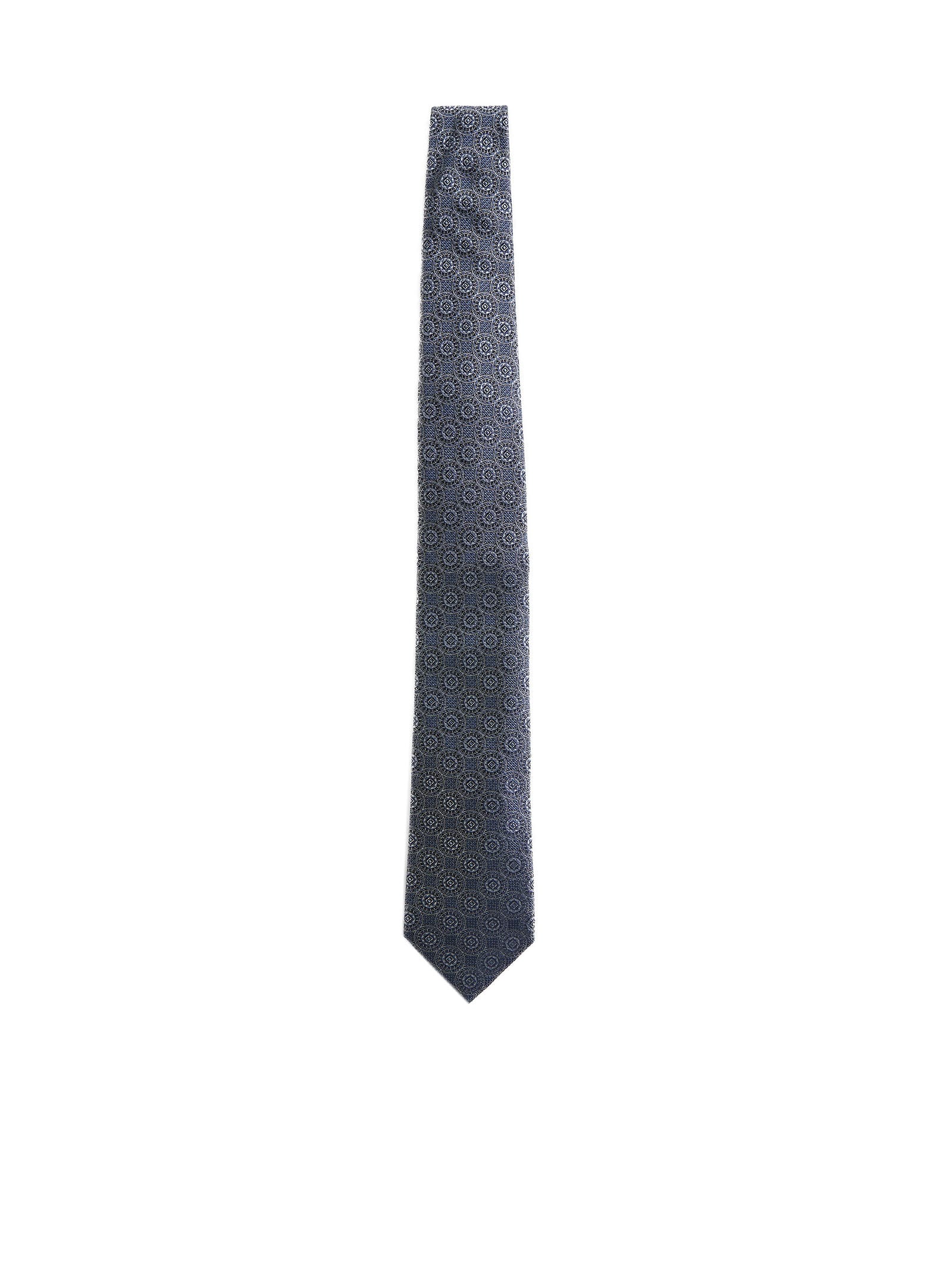 Shop Brunello Cucinelli Tie In Blu Navy