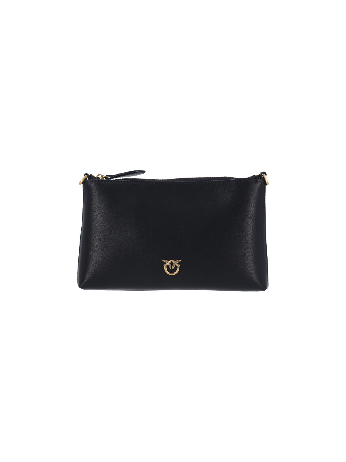 Pinko Flat Horizontal Mini Pouch In Black