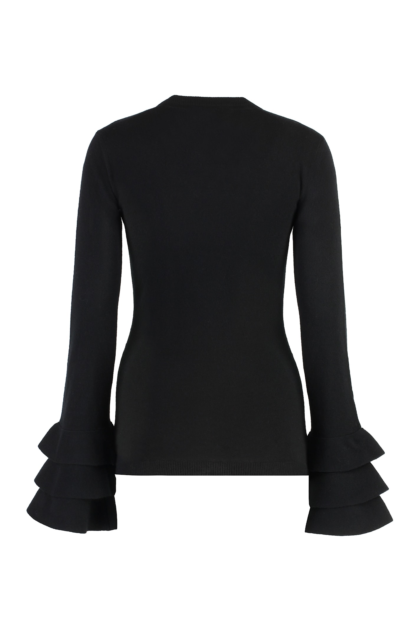 Valentino Viscose-blend Sweater In Black
