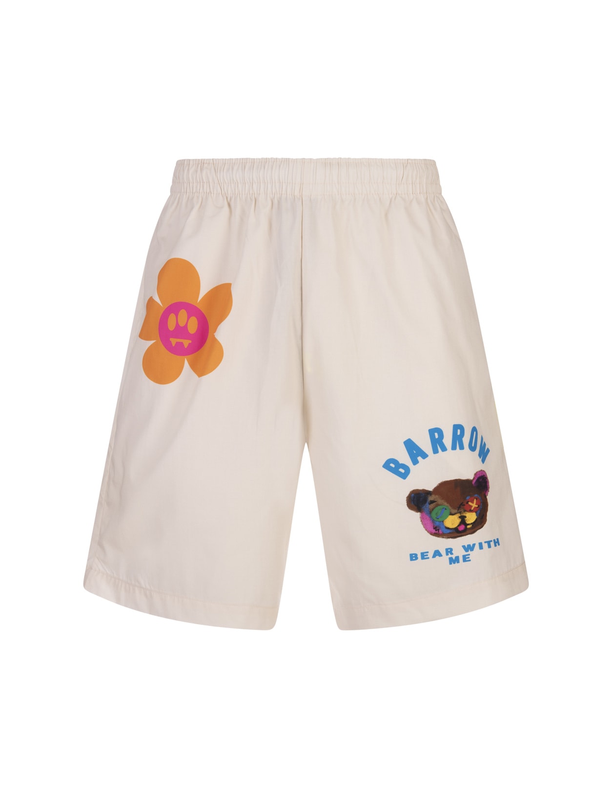 Dove Bermuda Shorts With Prints