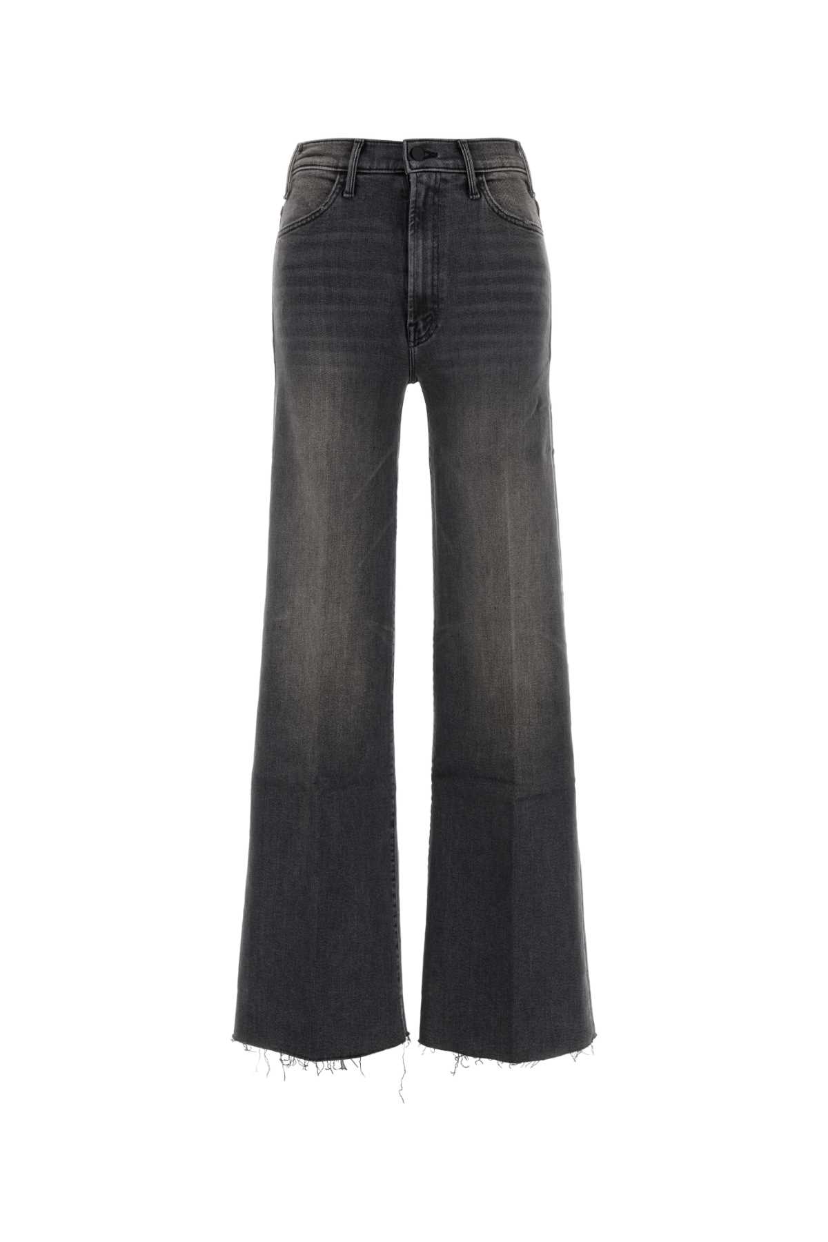 Charcoal Stretch Denim The Hustler Jeans