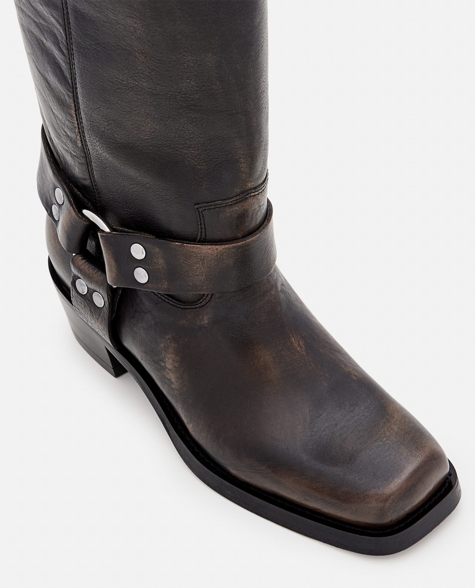 Paris Texas Roxy Brushed Leather Boots