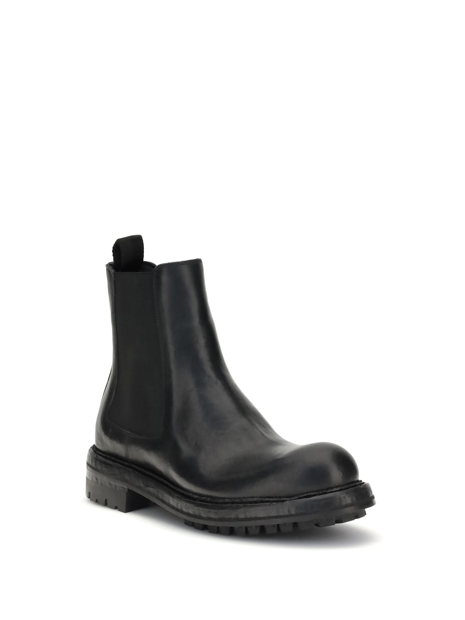 Dolce & Gabbana Ankle Boots In Black