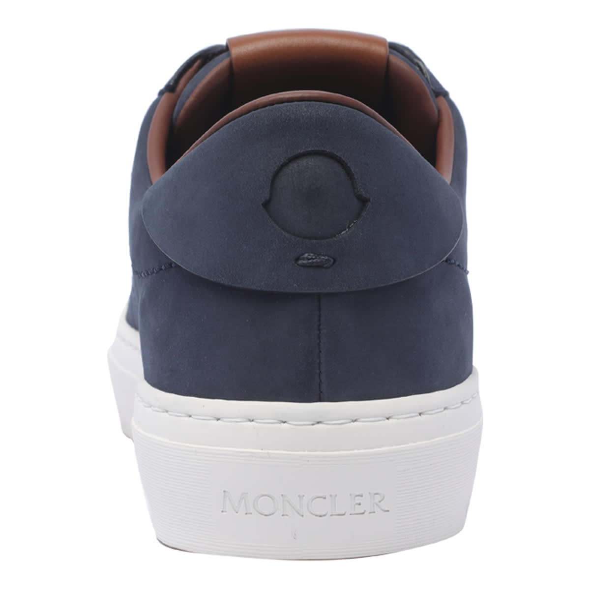 Shop Moncler Monclub Sneakers In Blue