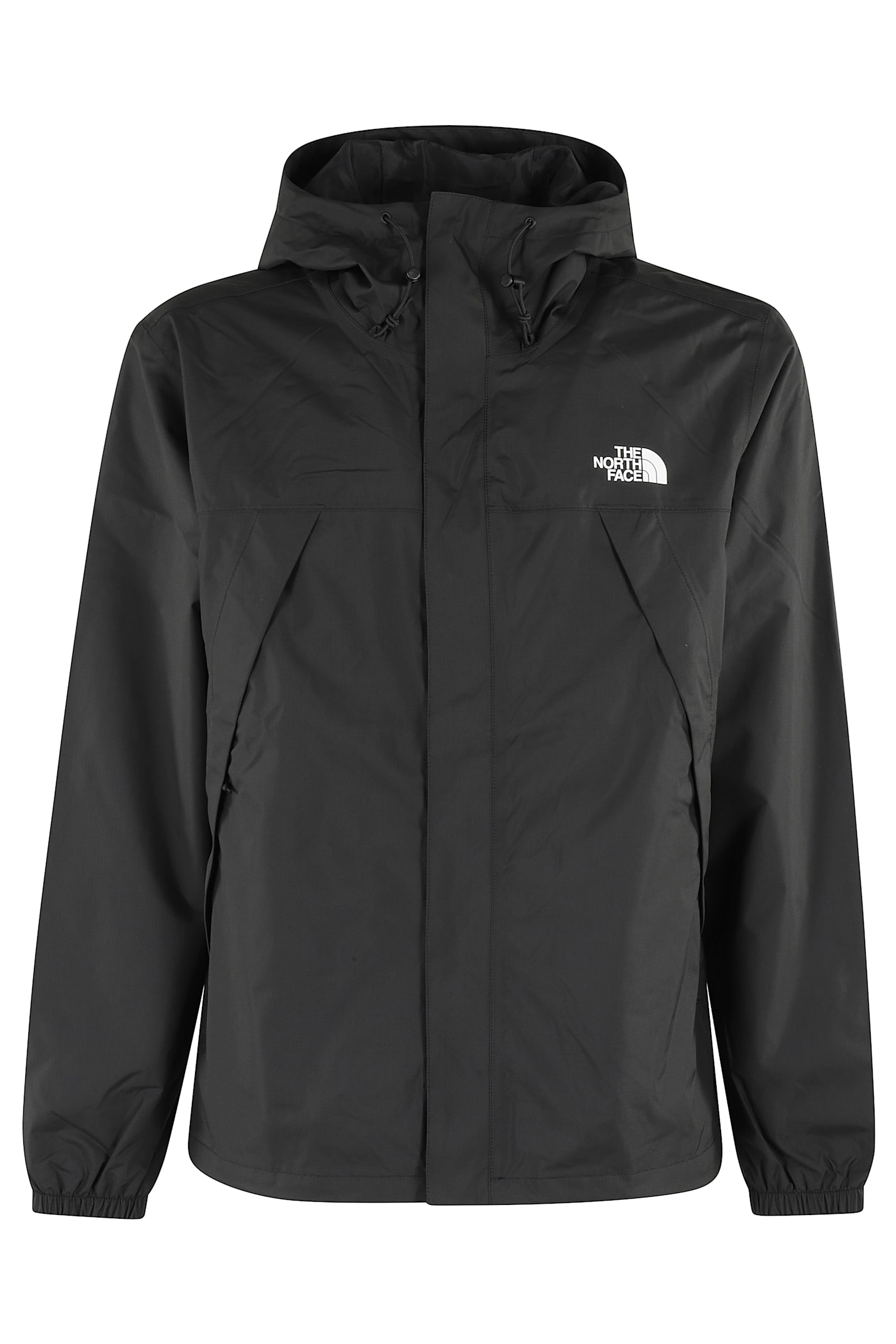 The North Face Dryvent Mono Black Jacket With Logo Printed On The Front In Tech Fabric Man In Tnf Black