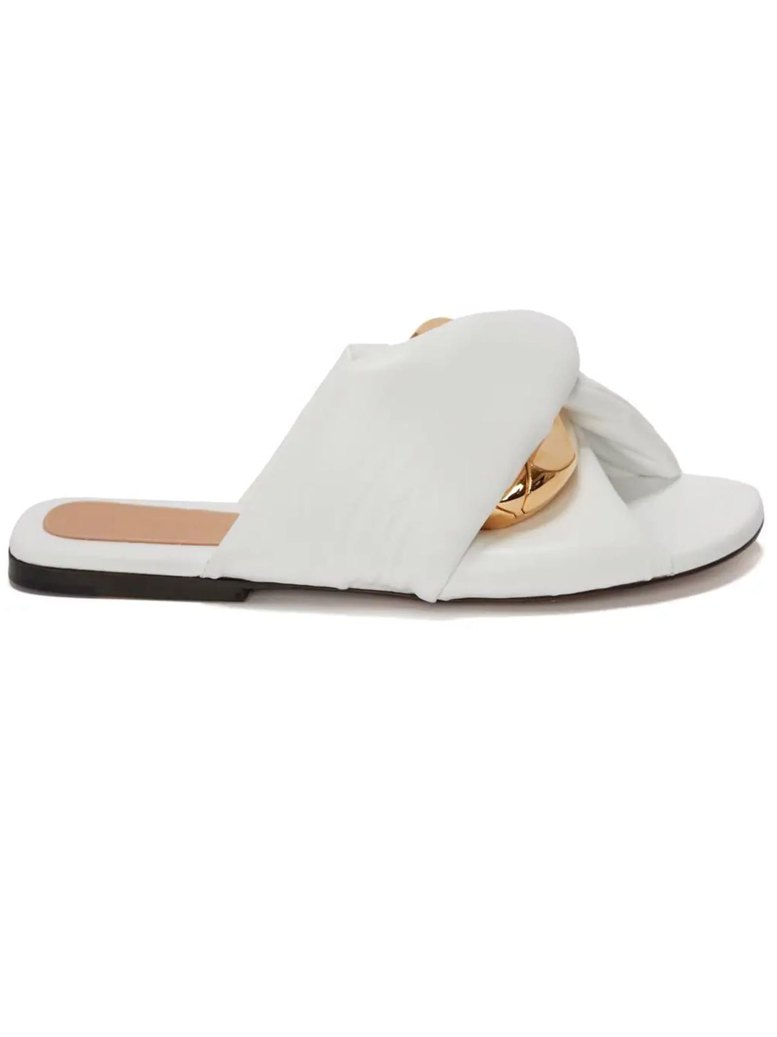 J.W. Anderson White Low Sandals