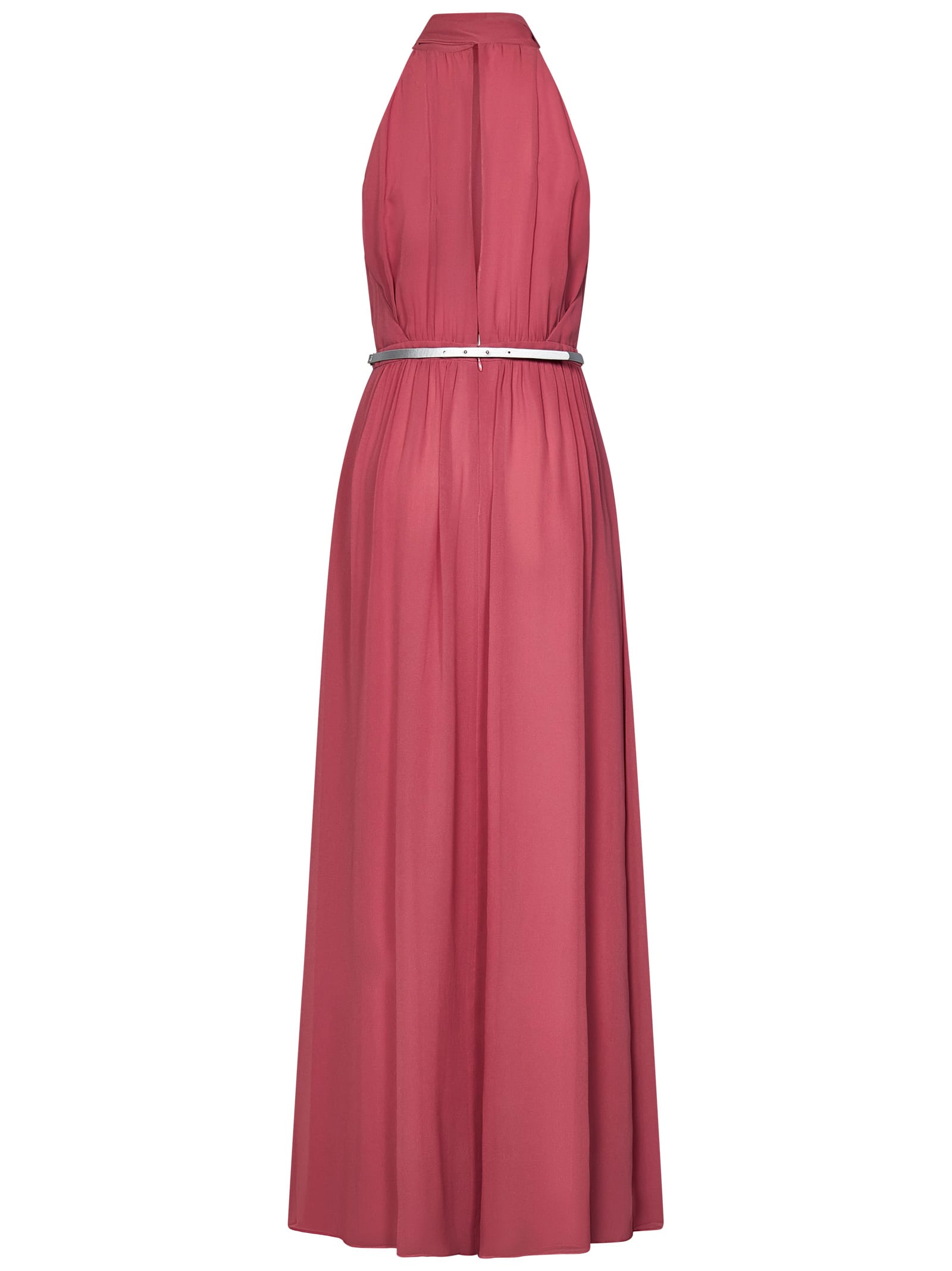 Shop Max Mara Maxmara Studio Uganda Long Dress In Pink