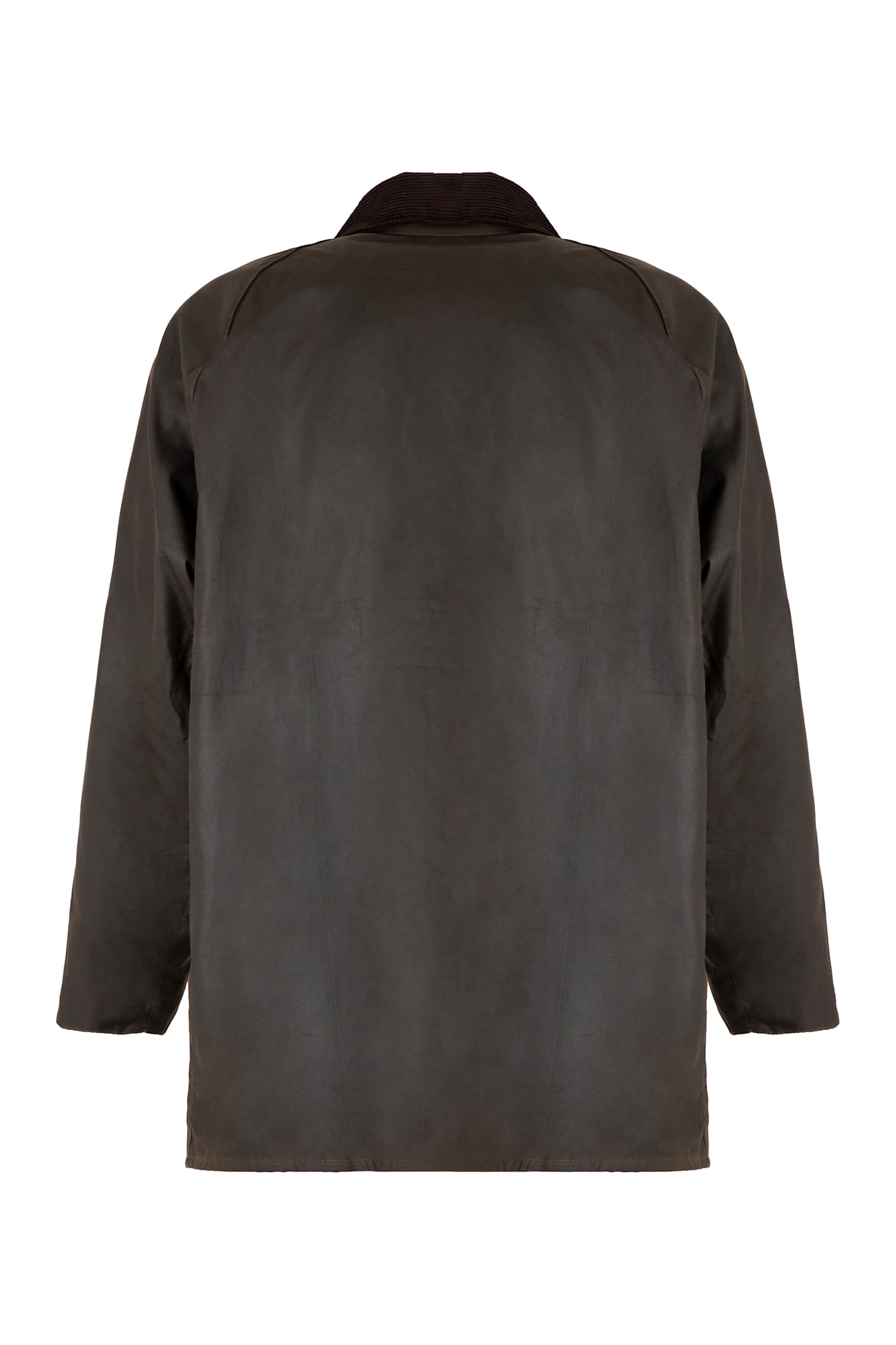 Barbour Beaufort Long Sleeved Snapped Jacket In Green