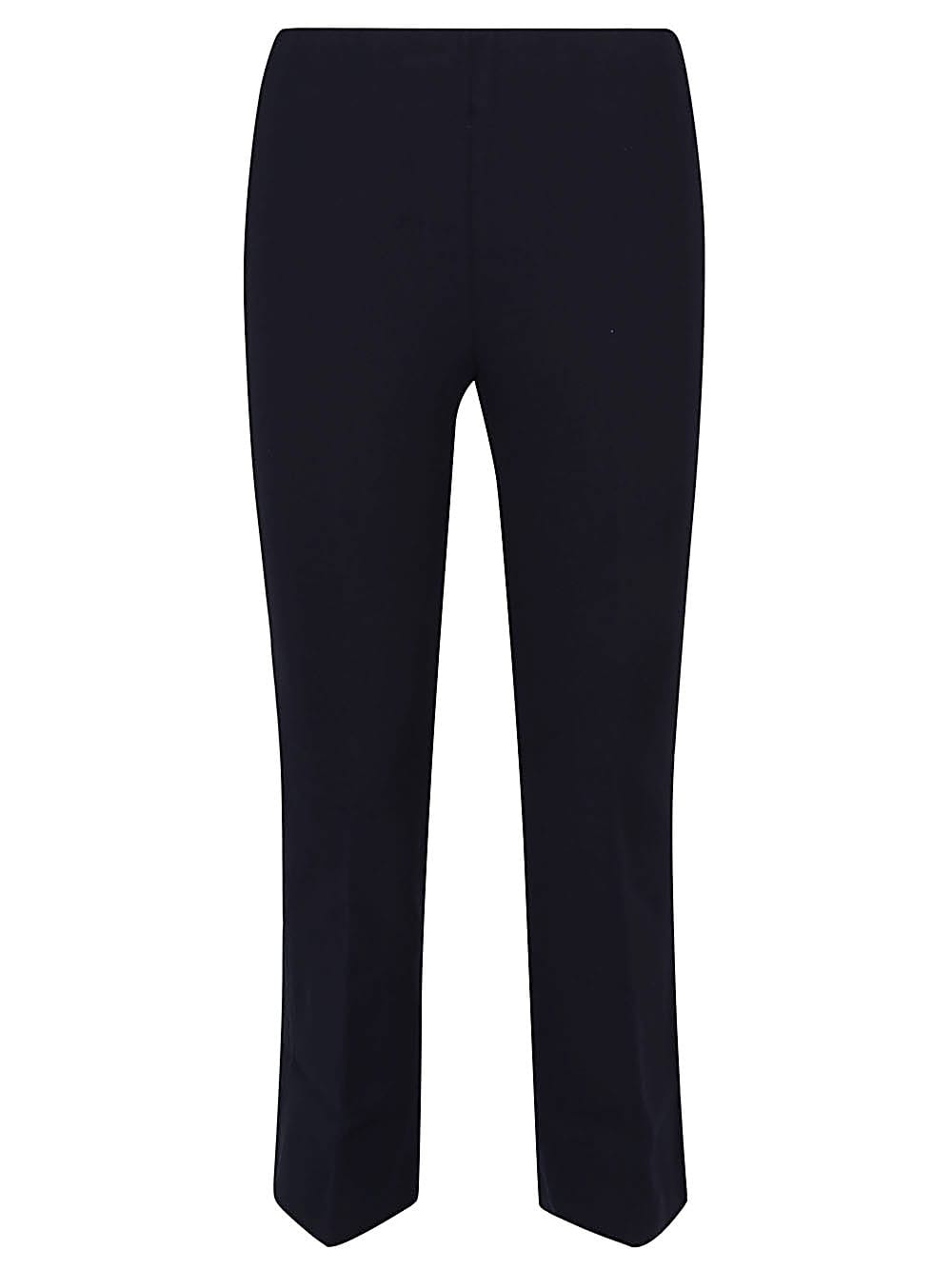 Liviana Conti Flared Cropped Trousers In Blue