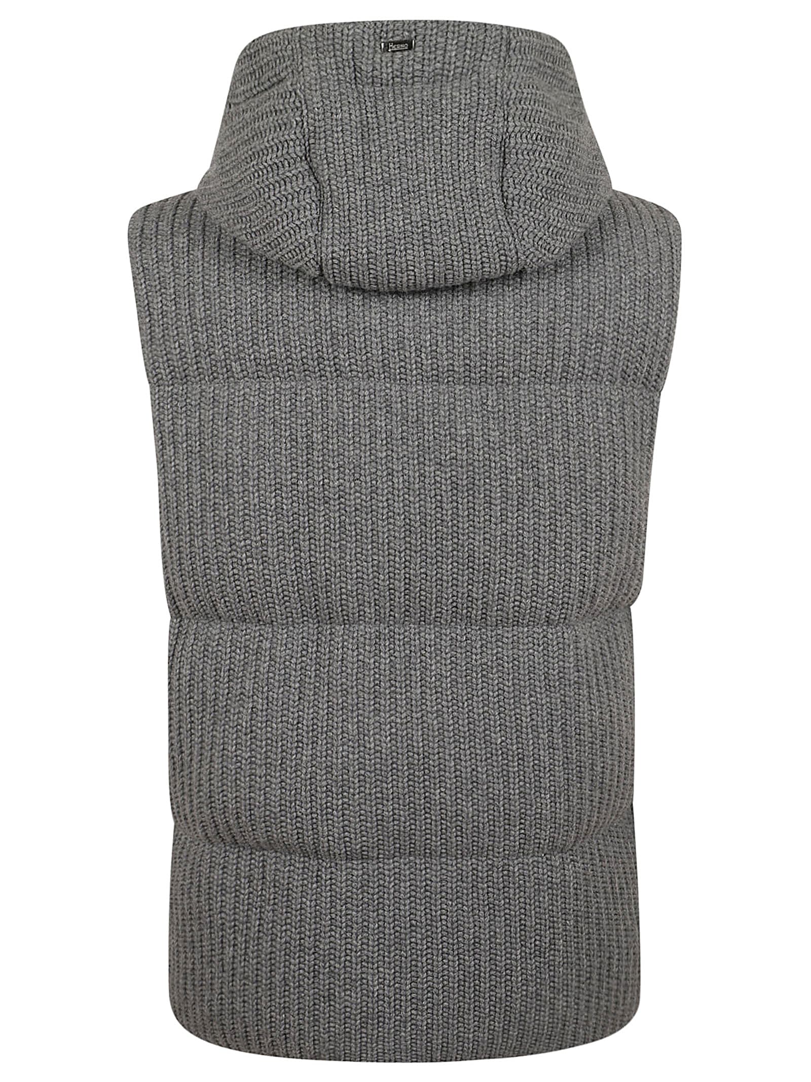 Shop Herno Mesh Gilet In Lichene