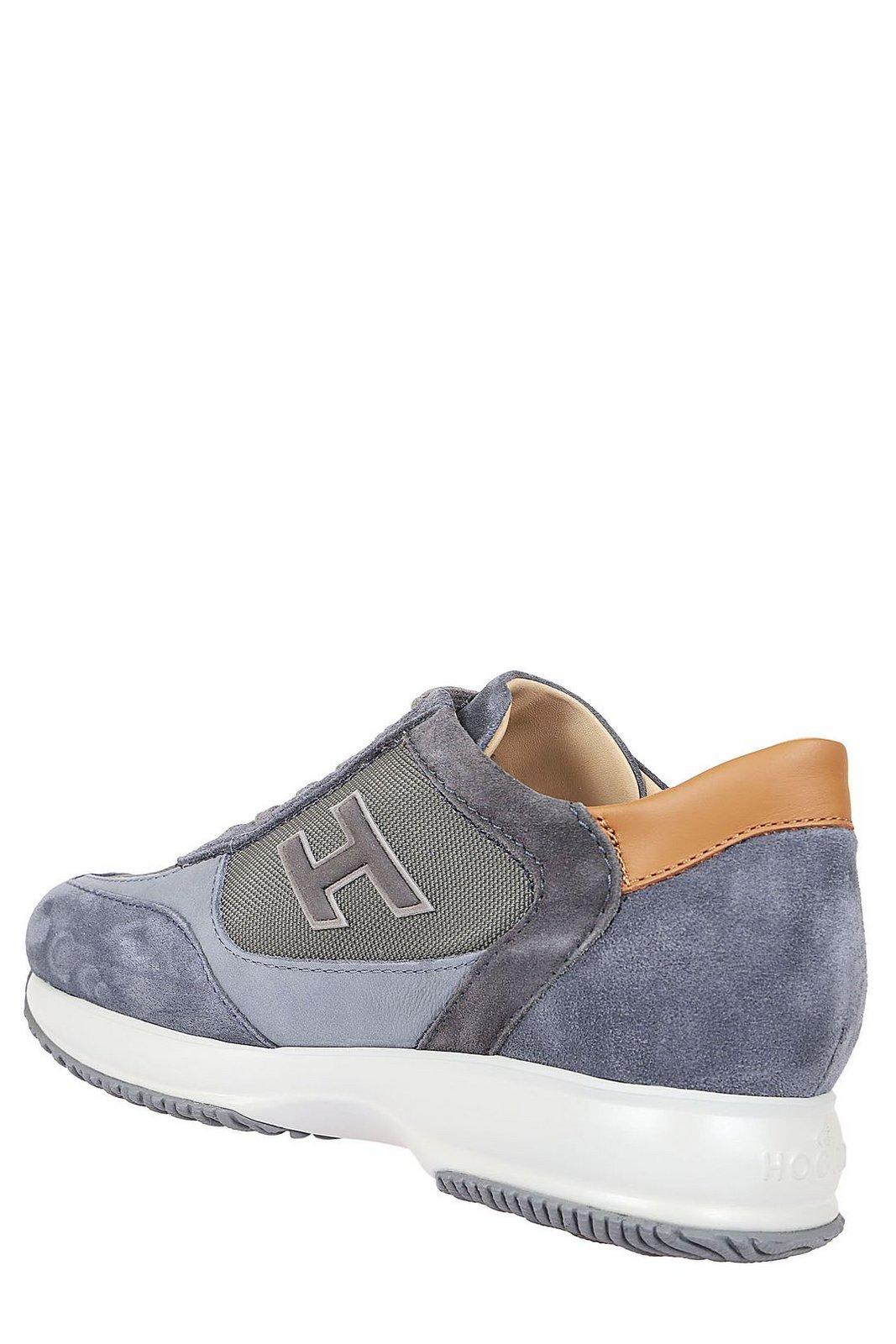 Shop Hogan Interactive H Low-top Sneakers In Sud Blu