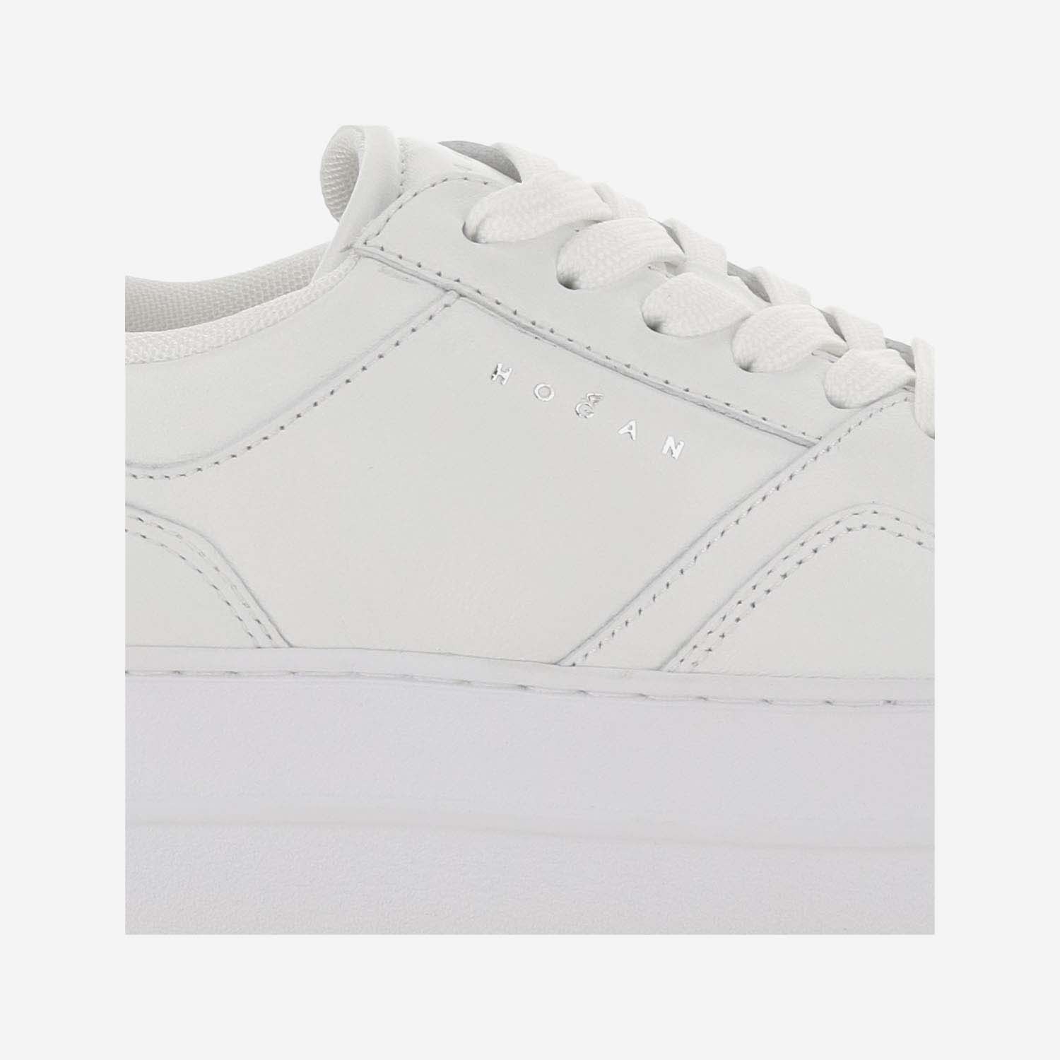 Shop Hogan Skyscraper Sneakers In White