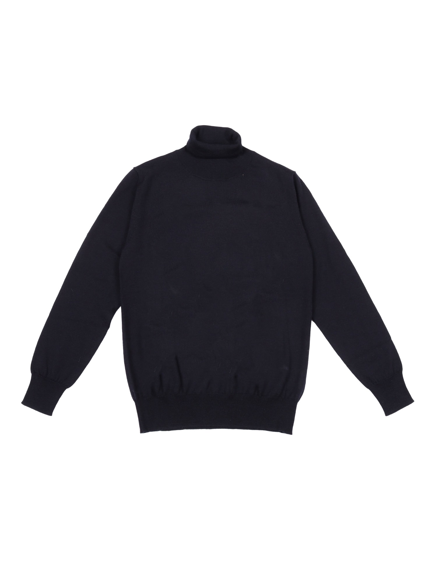 Paolo Pecora Kids' Turtleneck In Blue