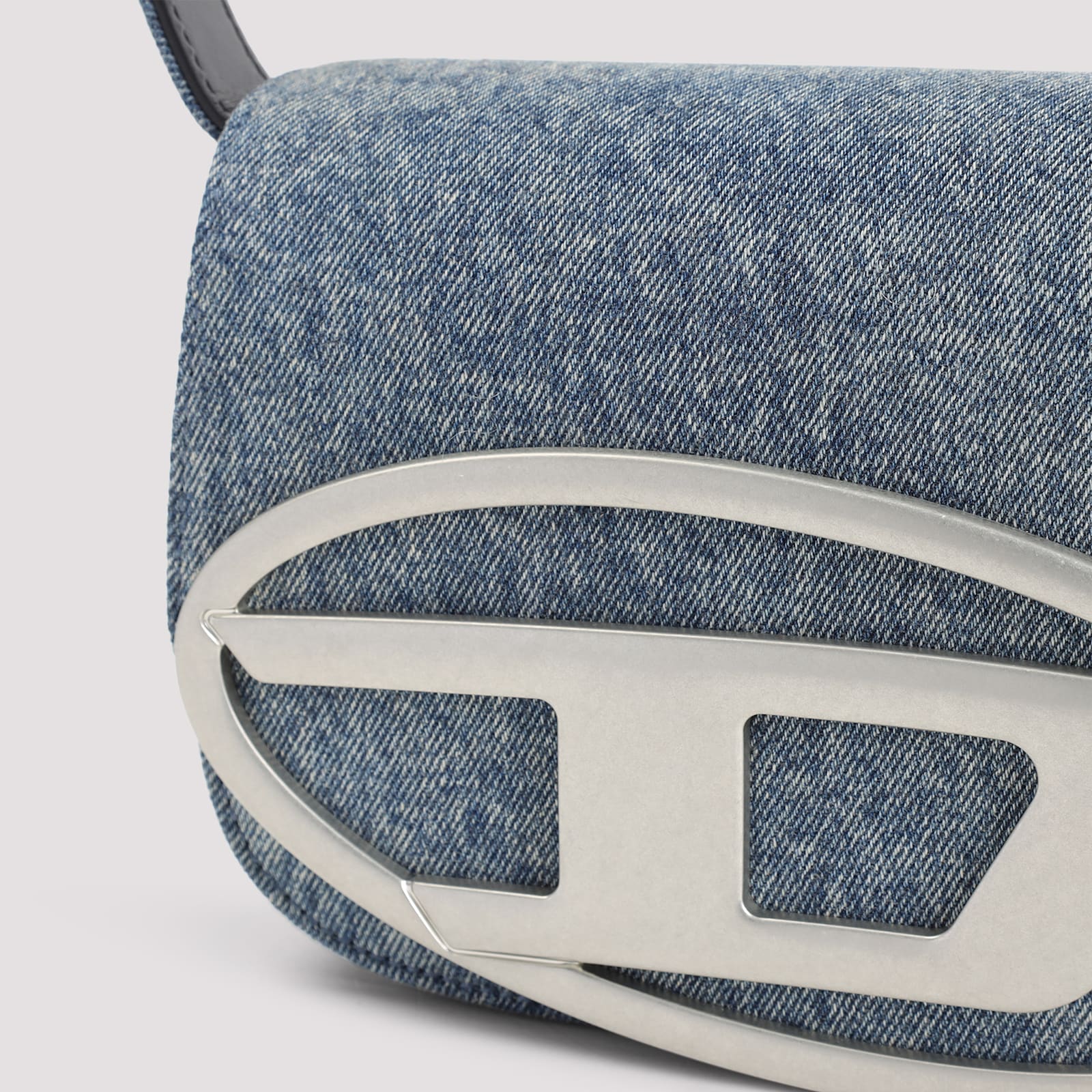 Diesel 1dr Denim Shoulder Bag