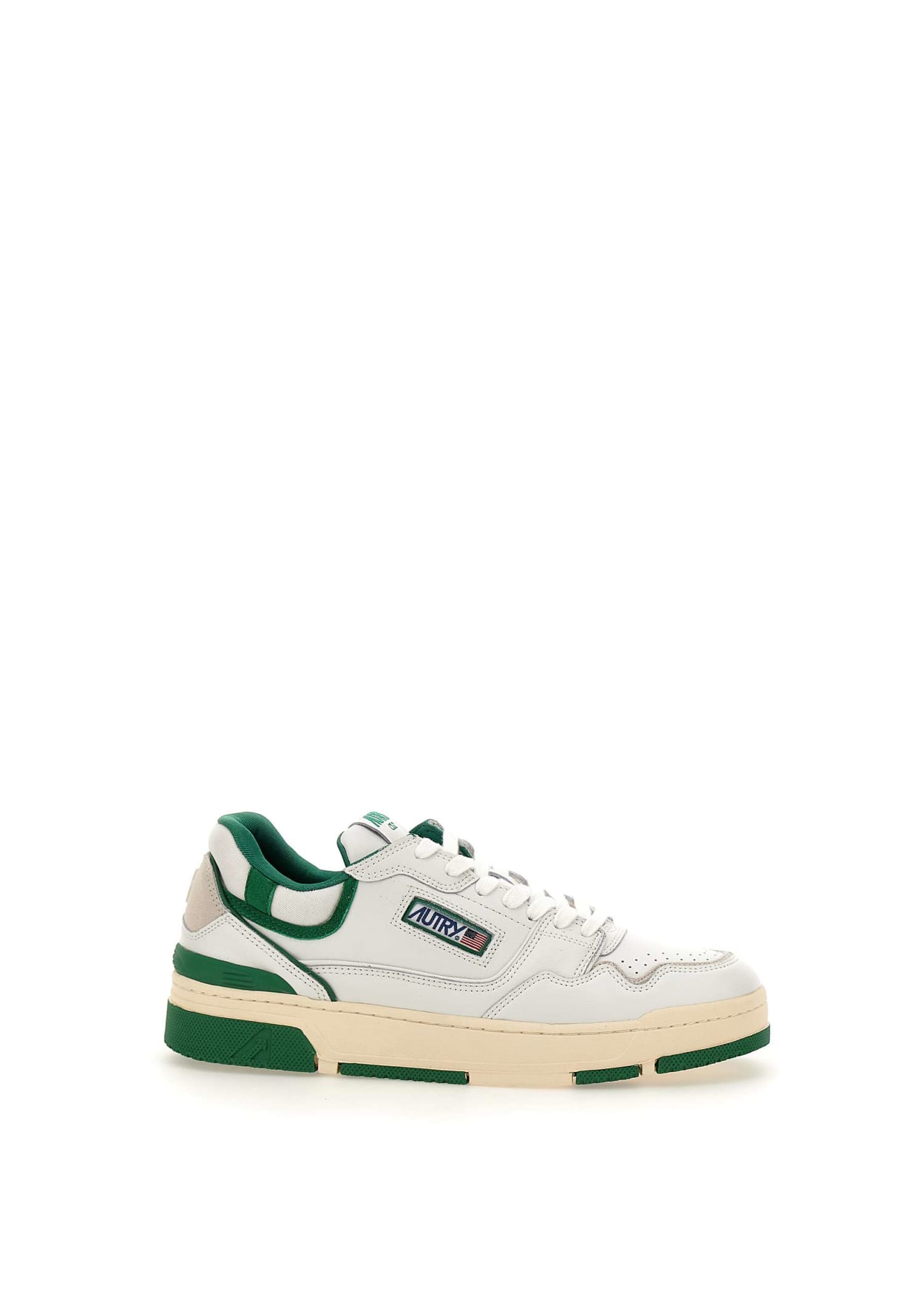 Autry Mm09 Cowhide Sneakers In Green
