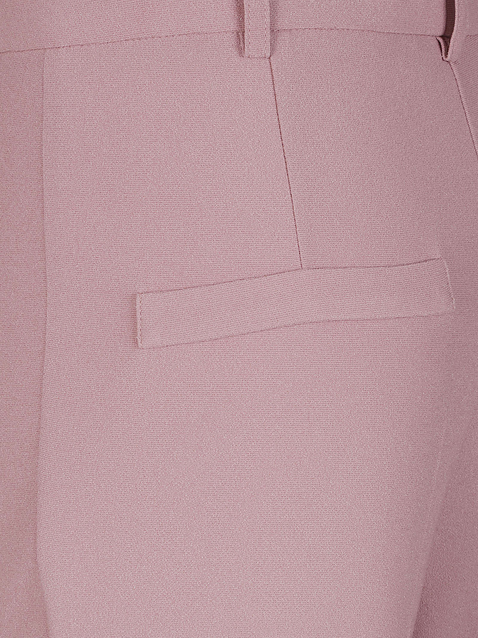 Shop Hebe Studio Trousers Pink In Powder