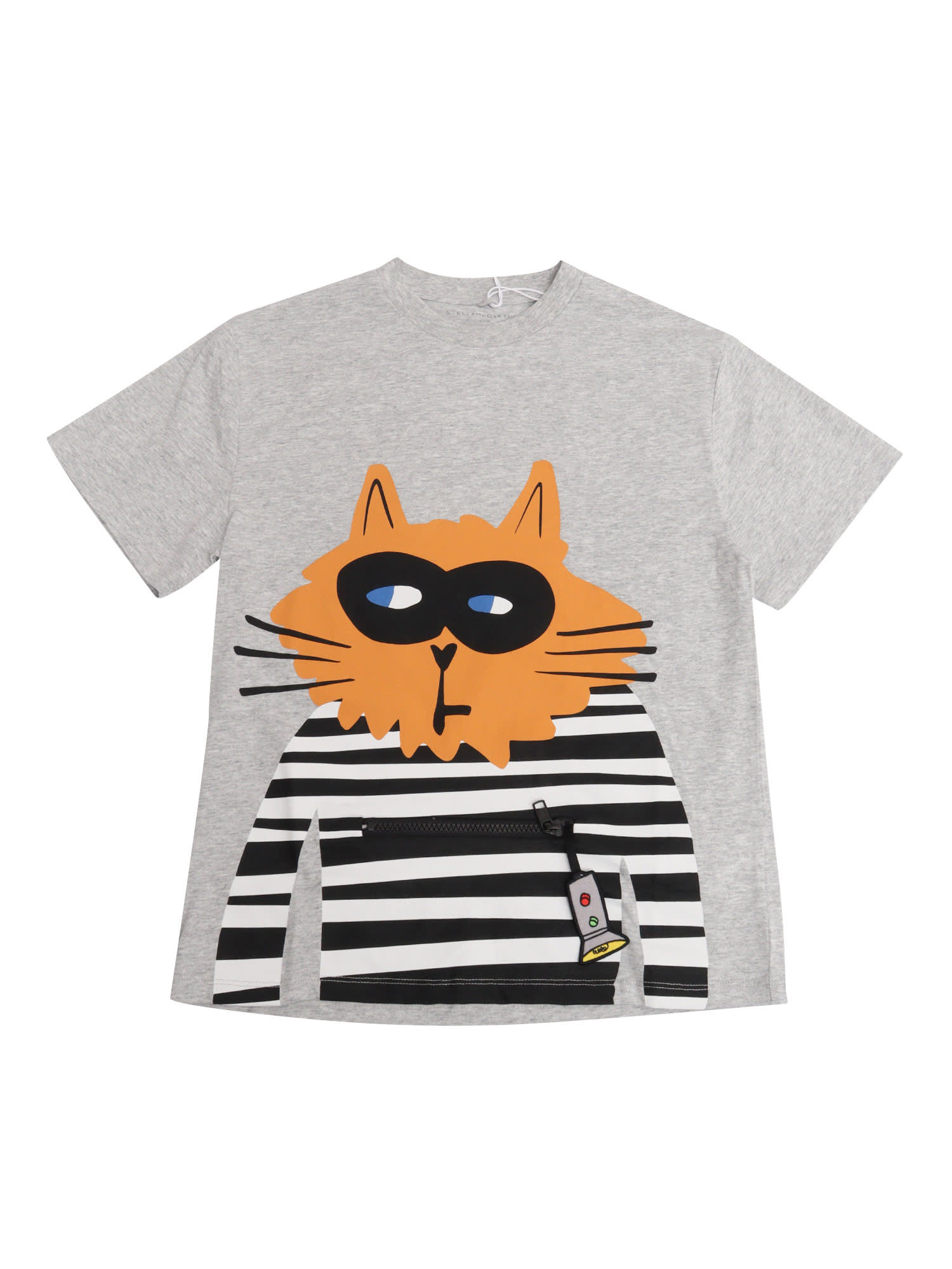 Stella Mccartney T-shirt/top In Grey