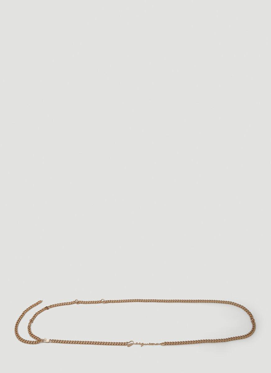 Jacquemus Signature Logo Chain Belt