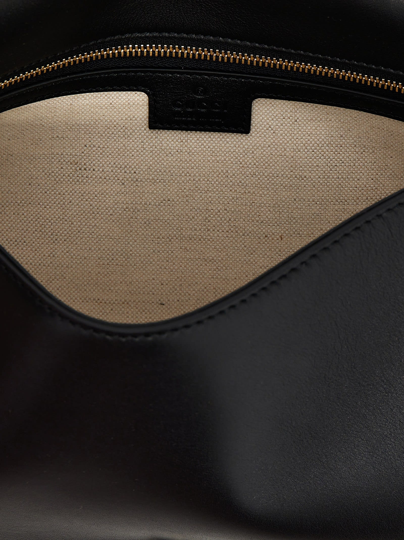 Gucci Medium Blondie Leather Crossbody Bag In Black