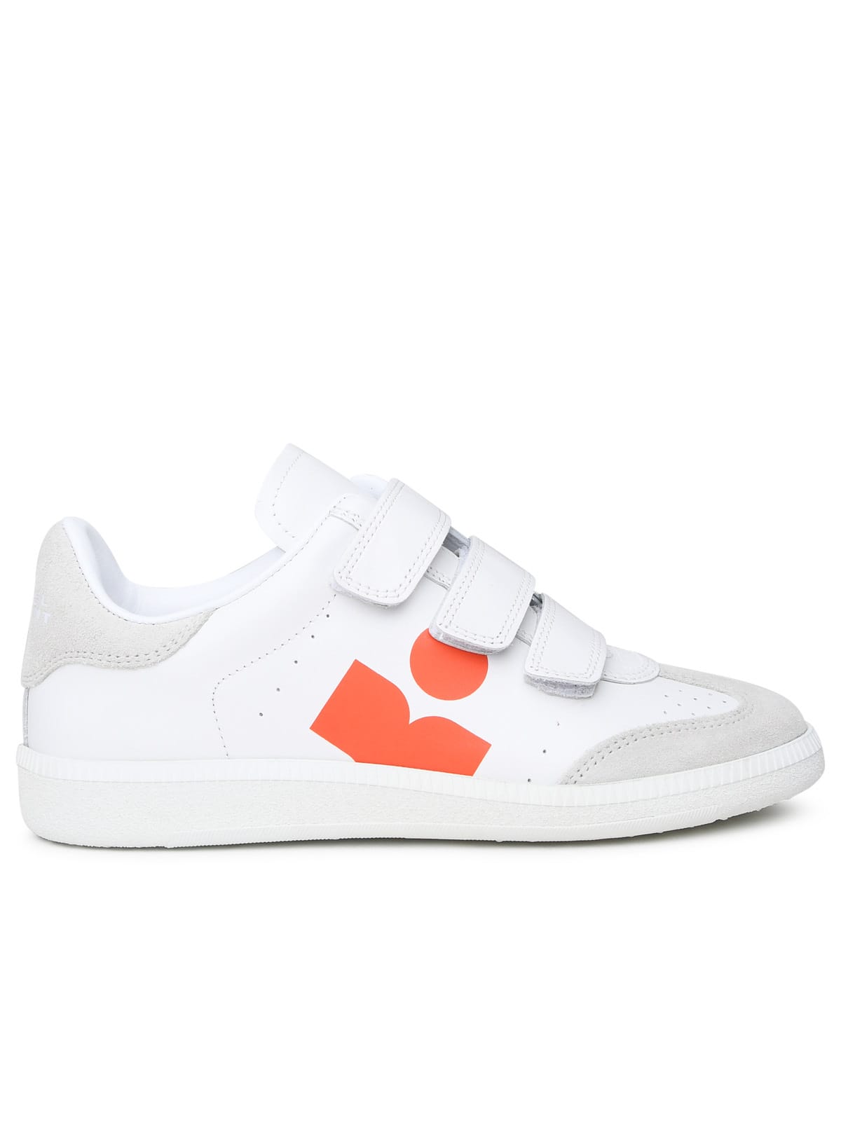 ISABEL MARANT WHITE LEATHER BETH SNEAKERS