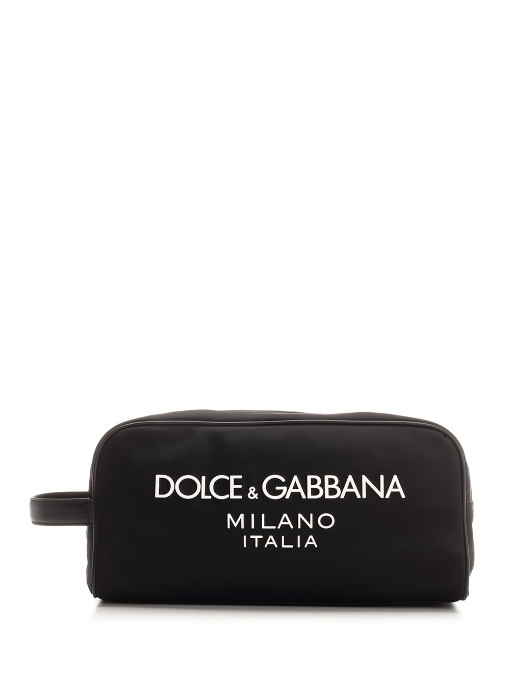Dolce & Gabbana Nylon Necessaire In Black