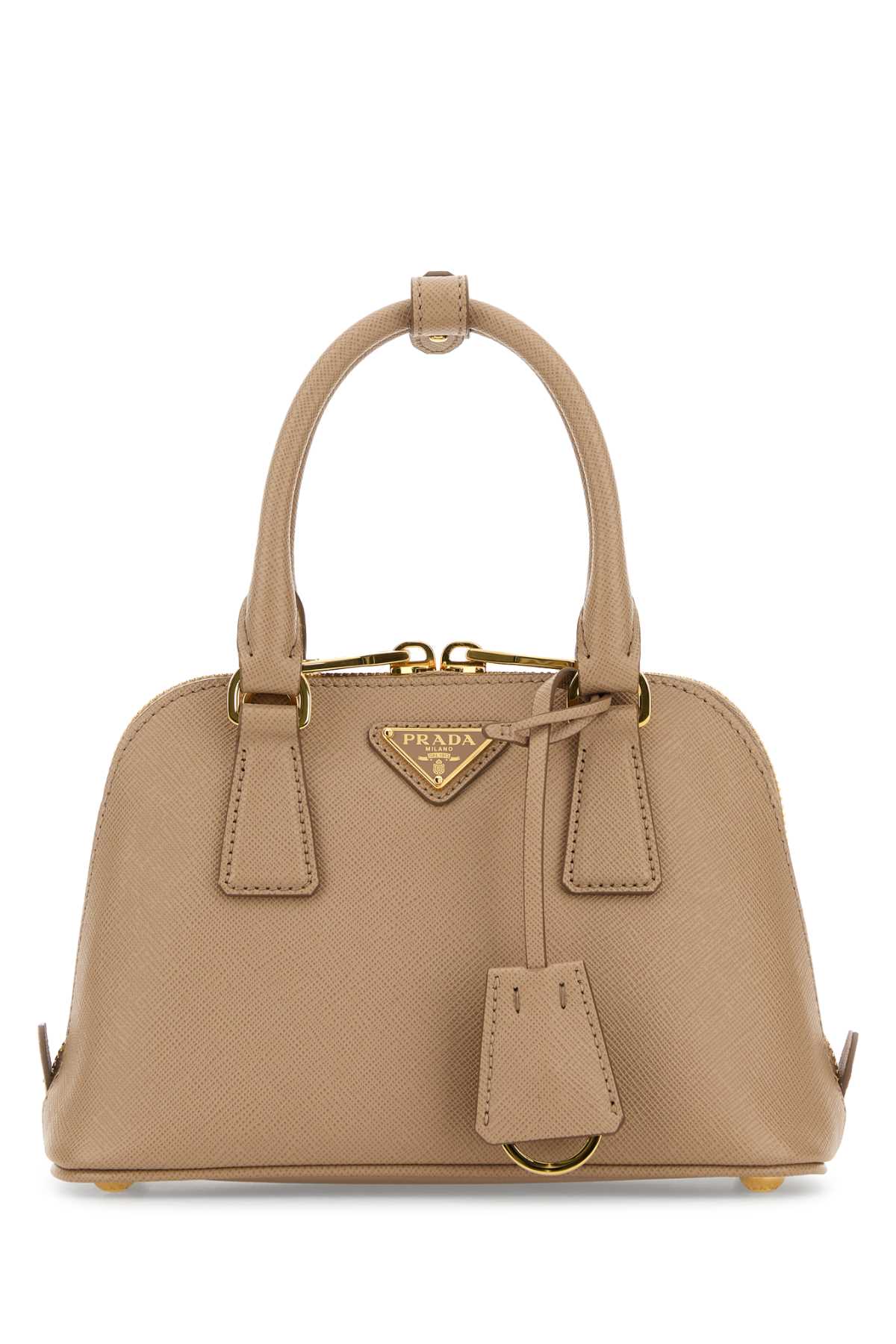 Prada Promenade Saffiano Mini Bag In Pink