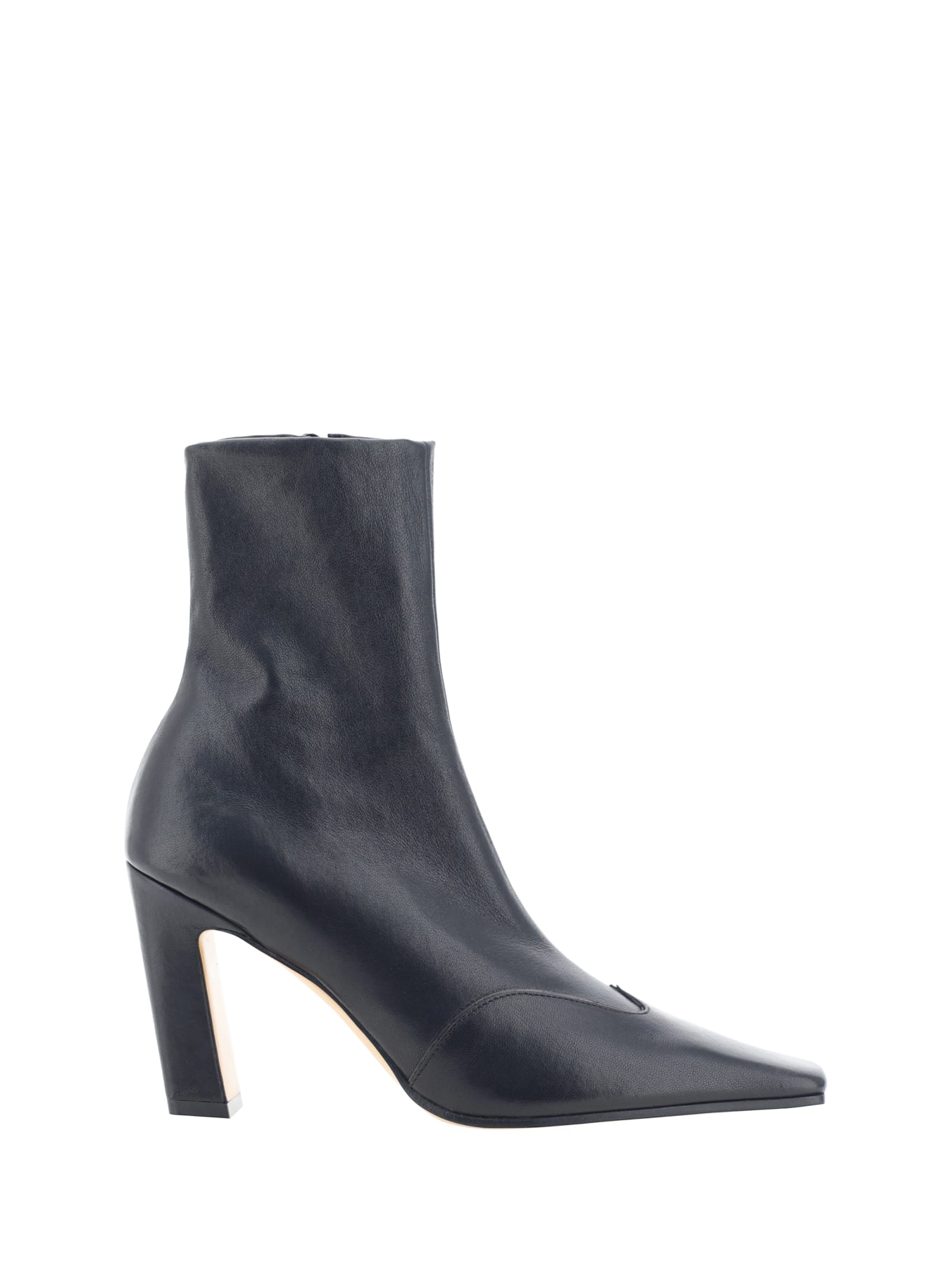 Khaite Nevada Ankle Boots In Black